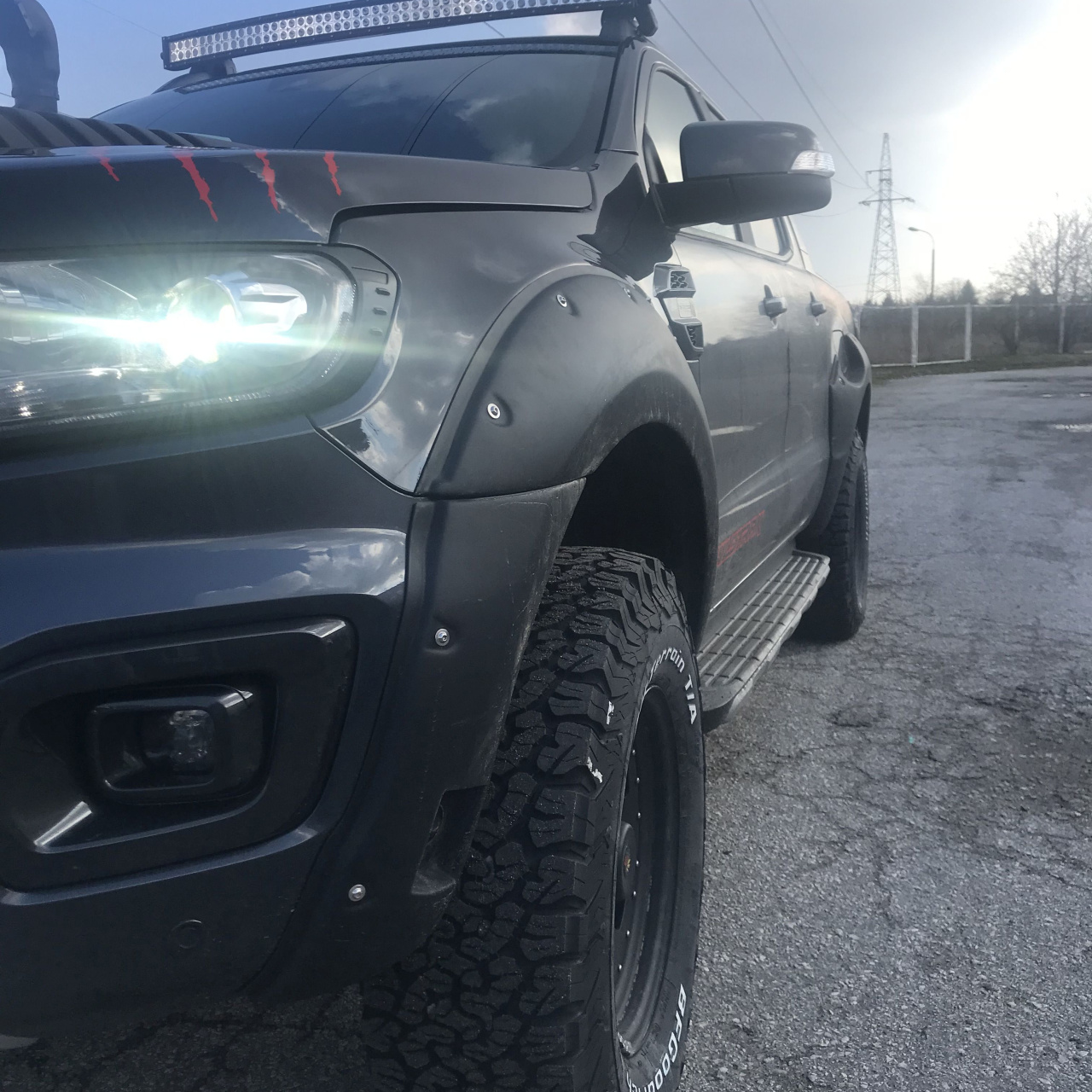 FELGI STALOWE CZARNY MAT 17X8 6X139,7 ET-20 NISSAN TOYOTA