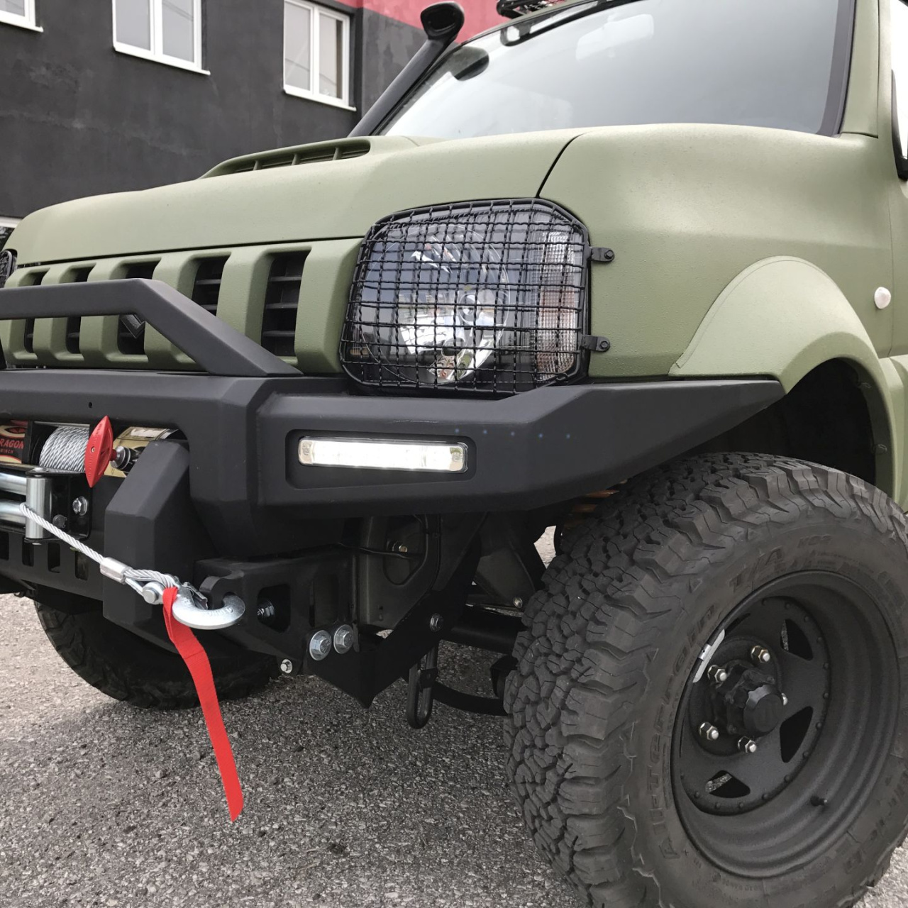 FELGI CZARNY MAT 15X8 E-40 5X139,7 SUZUKI UAZ