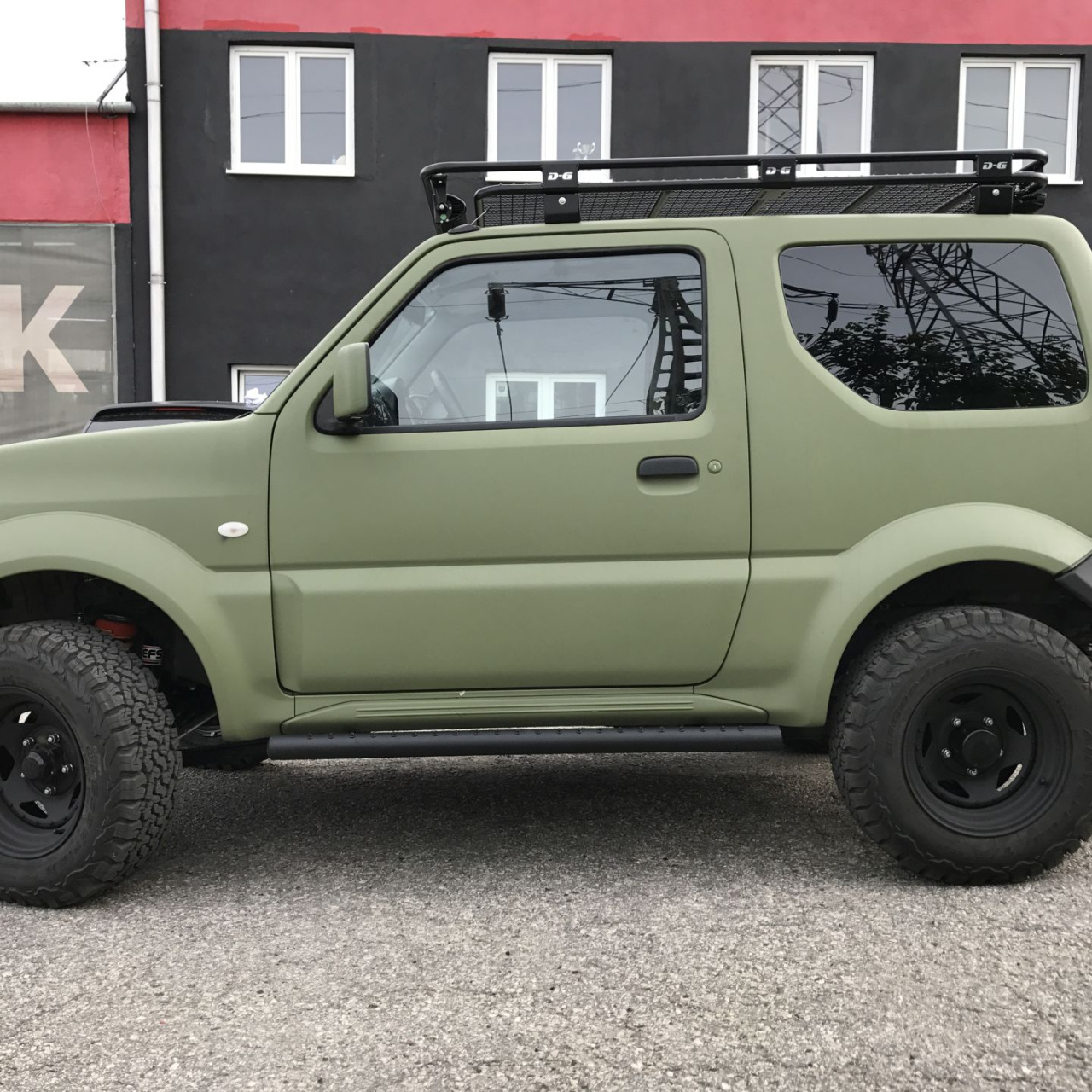 FELGI CZARNY MAT 15X7 E-15 5X139,7 SUZUKI UAZ