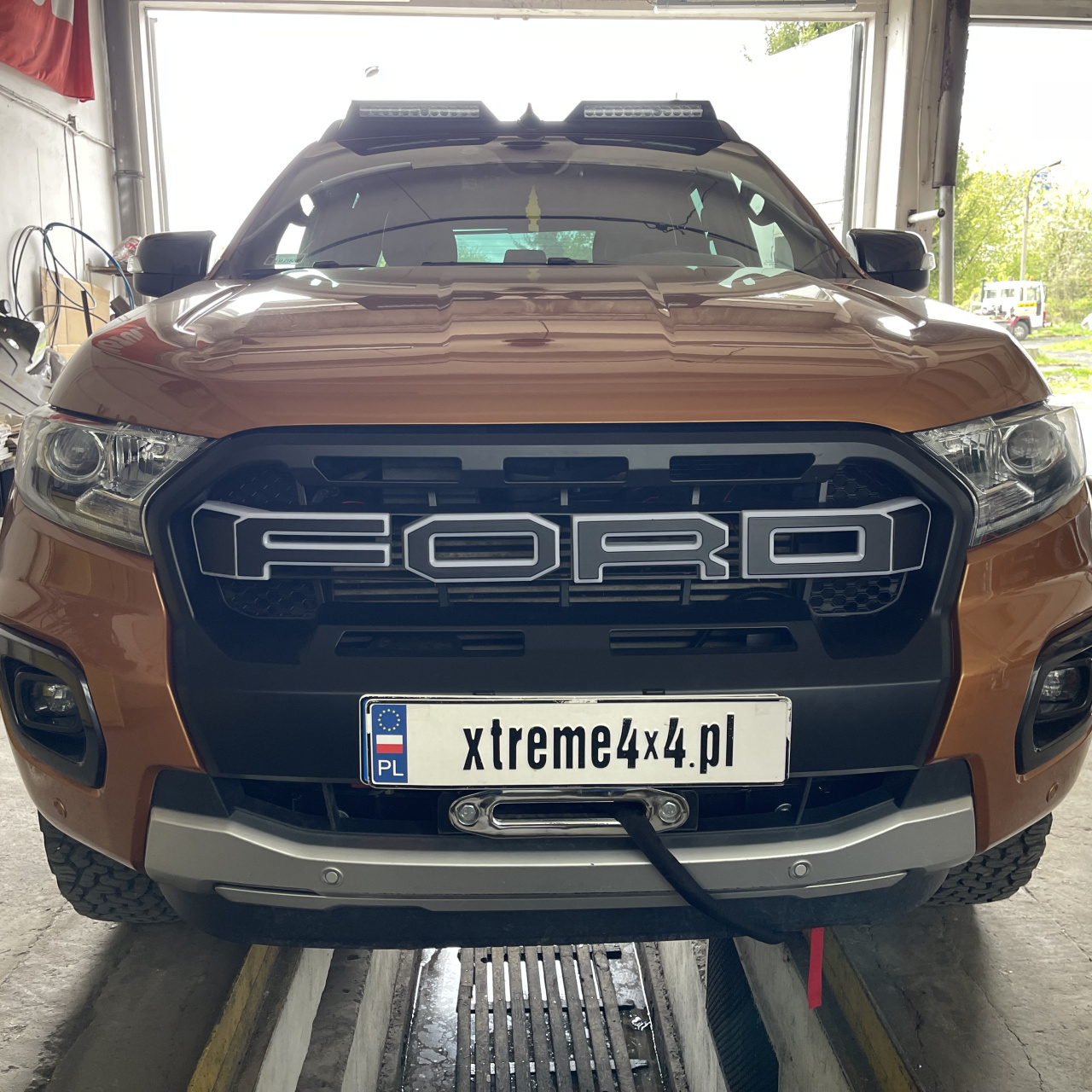 Nakładki na drzwi tuningowe Ford Ranger 2011 - 2022