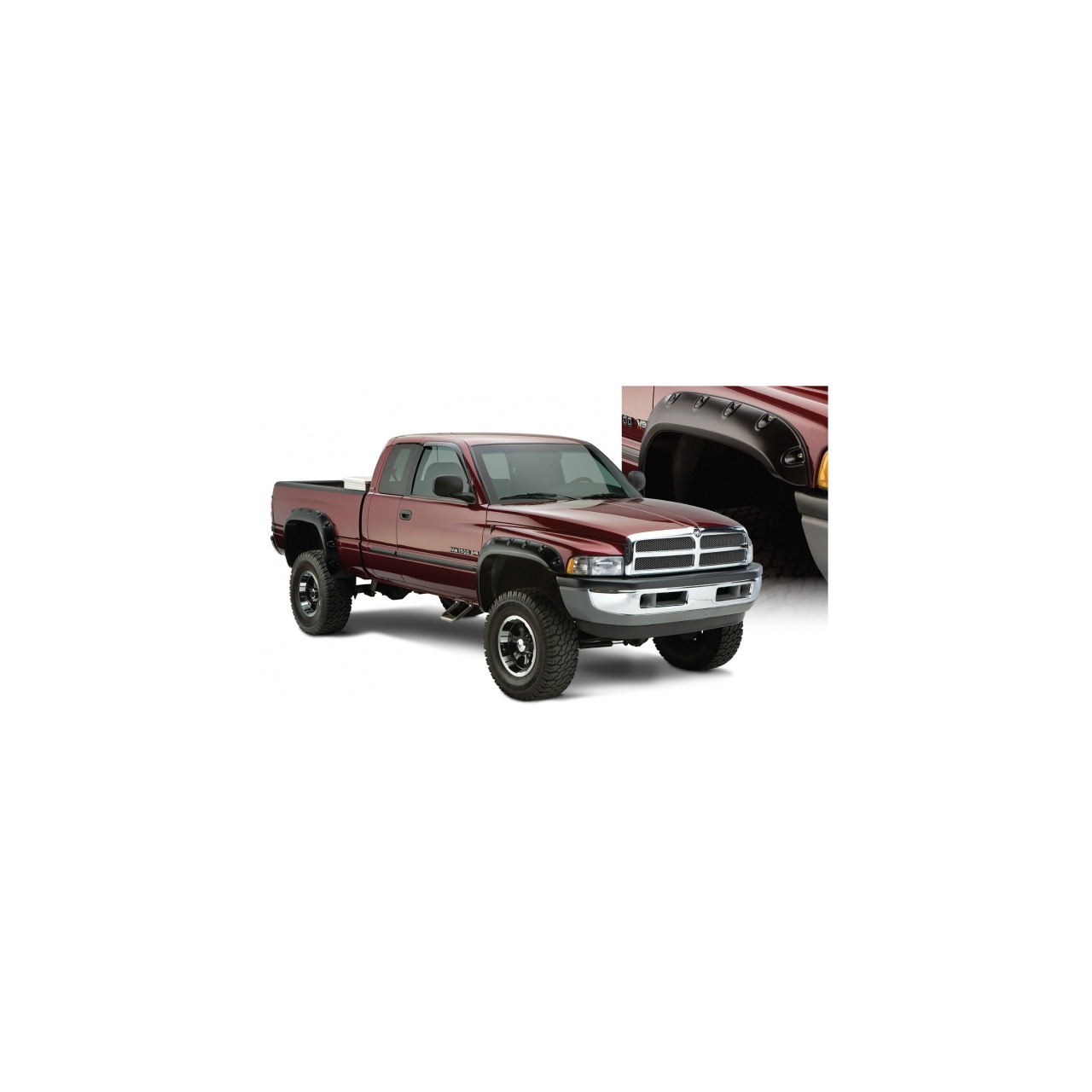 Poszerzenia nadkoli BUSHWACKER - Dodge Ram 1500 94-01