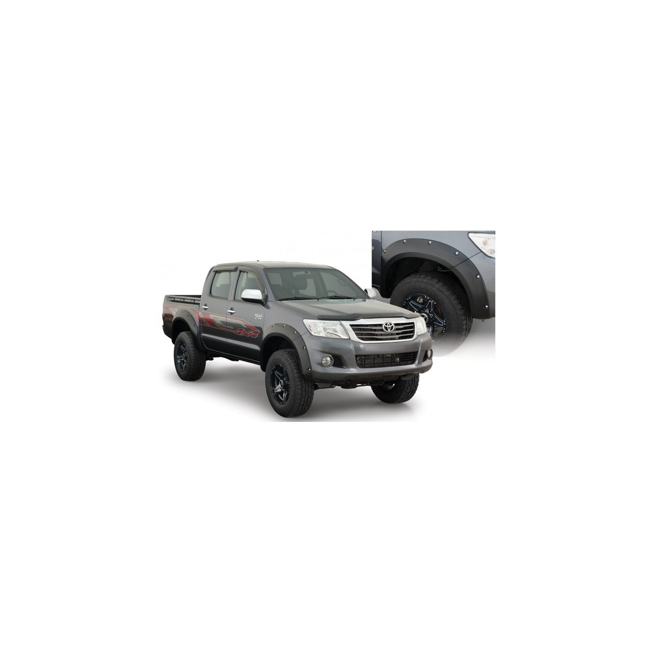 Poszerzenia nadkoli BUSHWACKER - Toyota Hilux 11-14