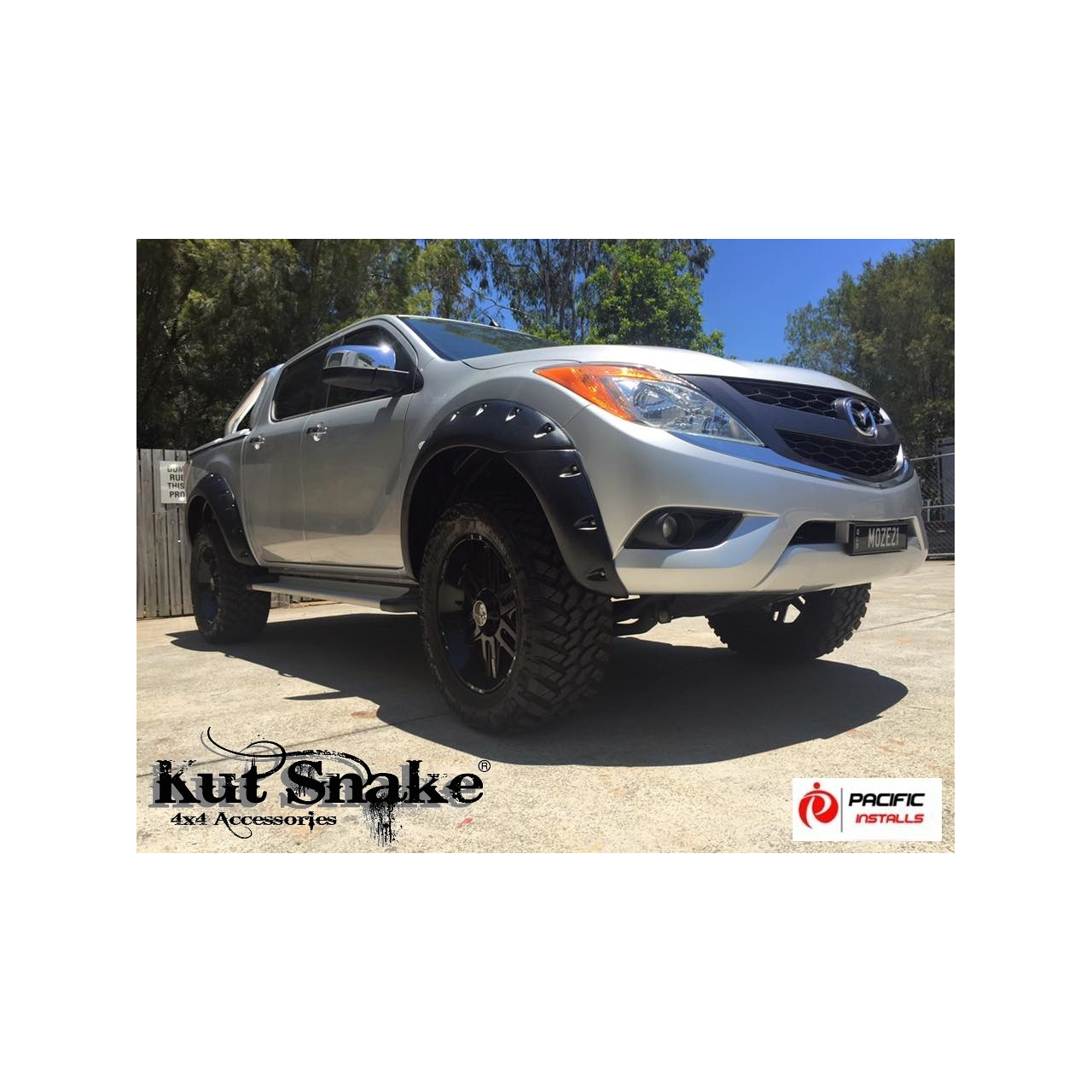 Poszerzenia błotników Ford Ranger PX Monster szerokość - 85mm