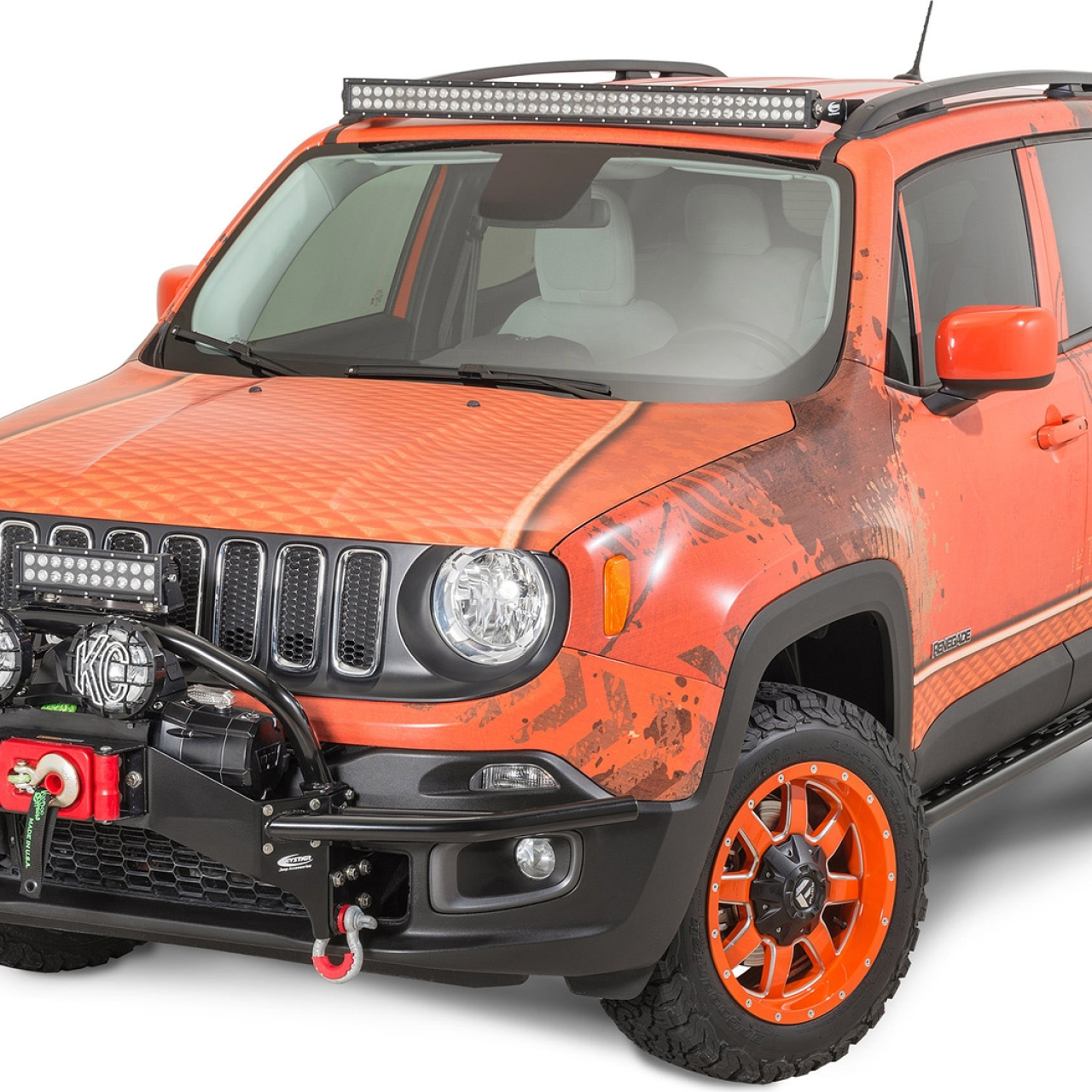 Zderzak Przedni Pod Wyciągarkę Steel - Jeep Renegade 2014-2018