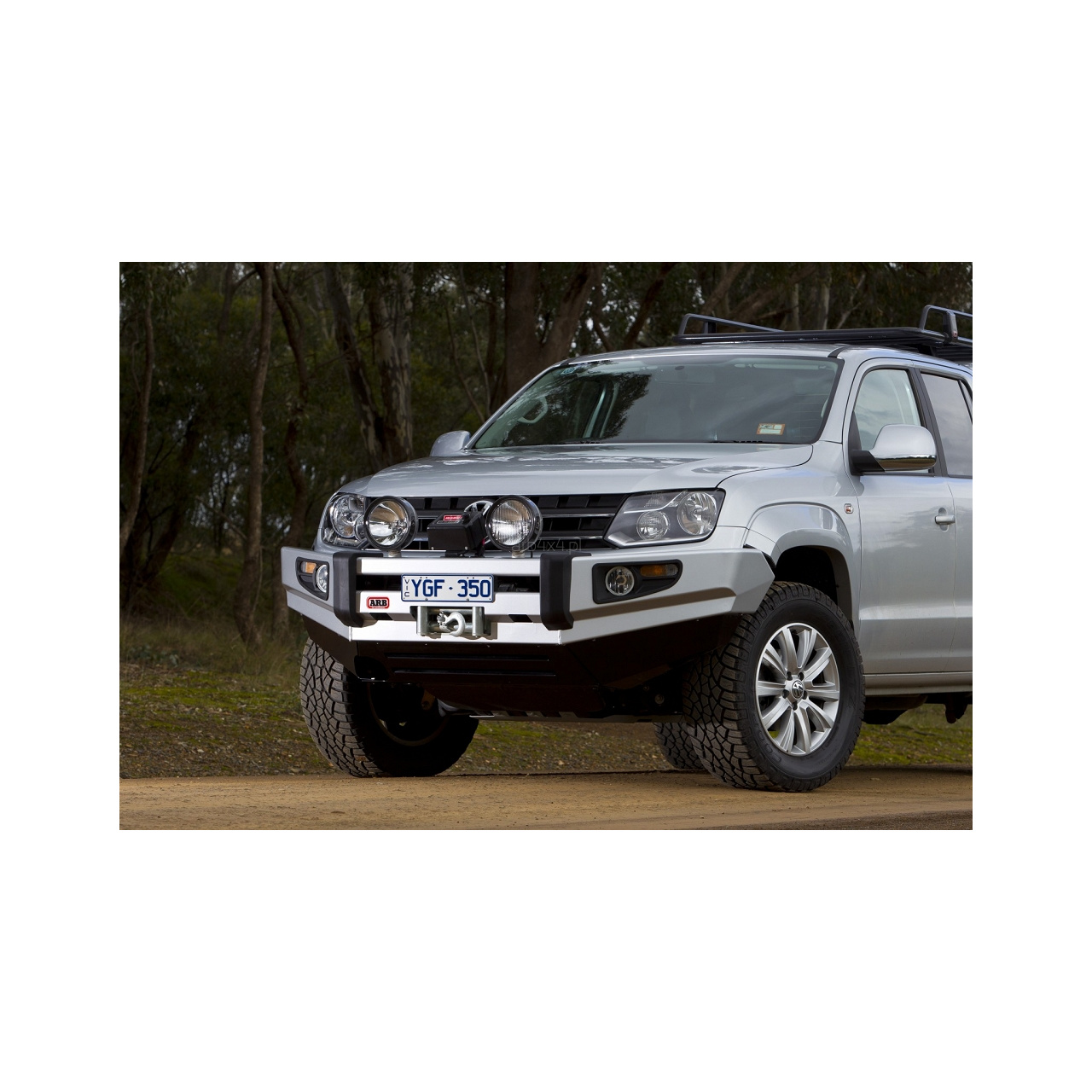 Zderzak Stalowy pod wyciagarkę ARB Sahara - VW Amarok 2017+