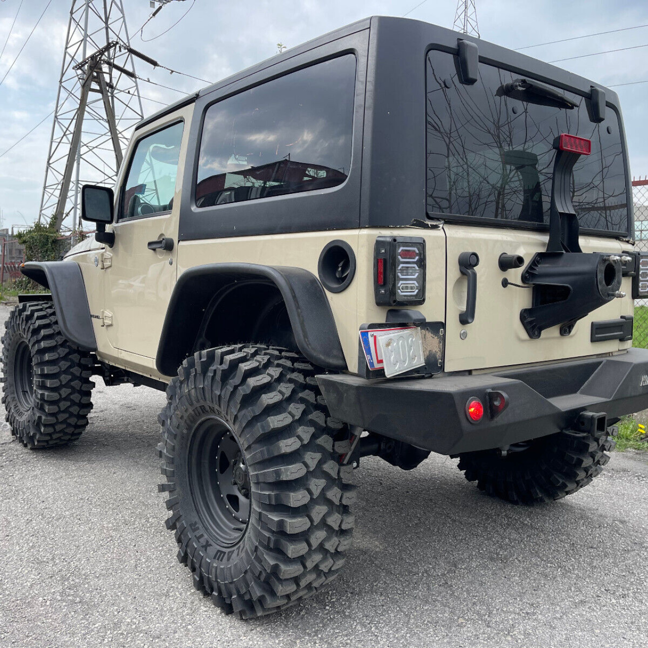 FELGI STALOWE CZARNY MAT 16X8 5X127 ET-10 JEEP WJ