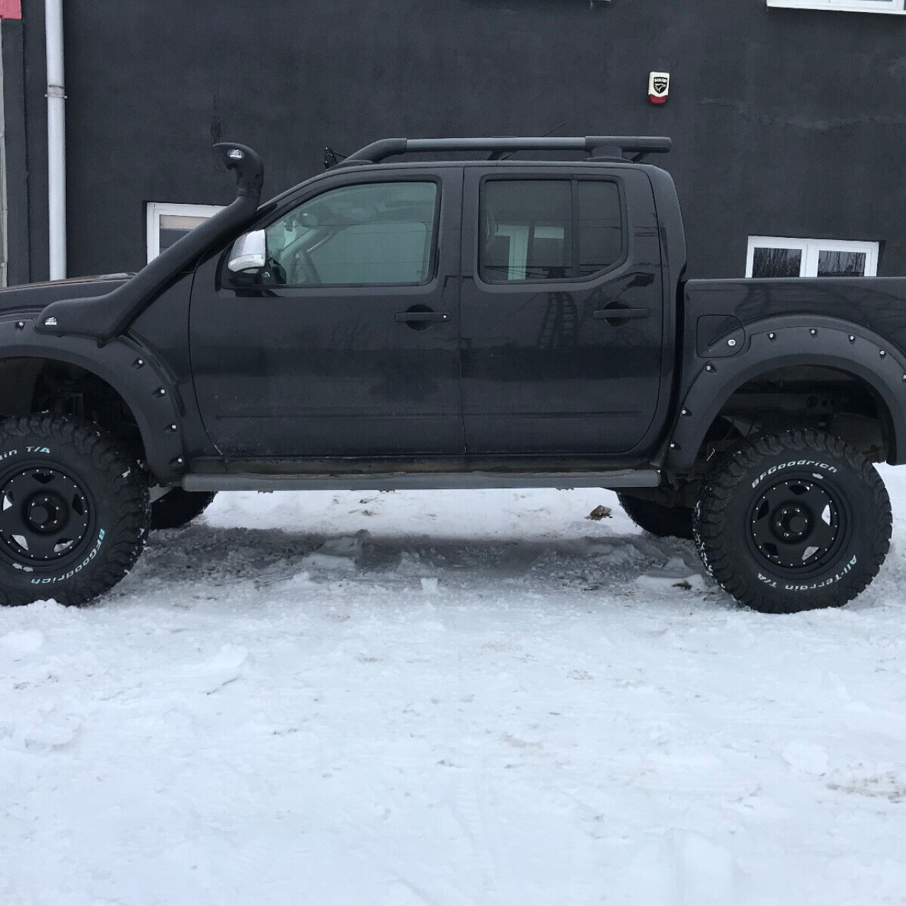 FELGI STALOWE CZARNY MAT 16X8 6X114,3 D40, PATHFINDER