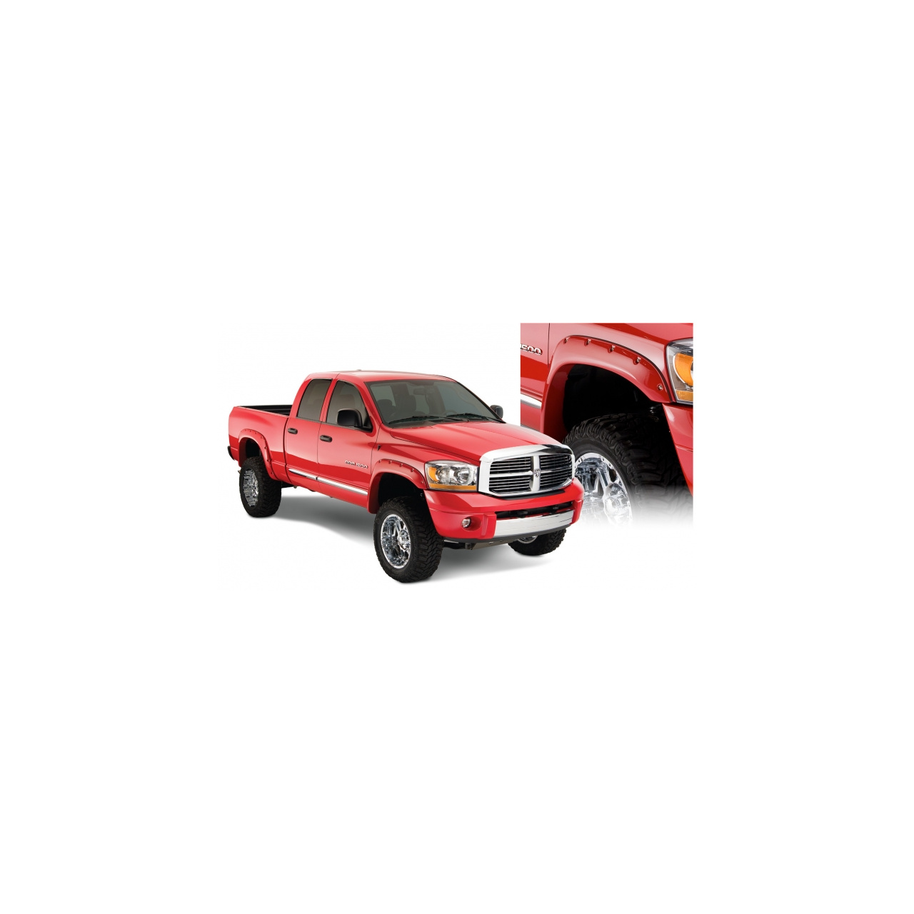 Poszerzenia nadkoli BUSHWACKER - Dodge Ram 1500/2500 02-09