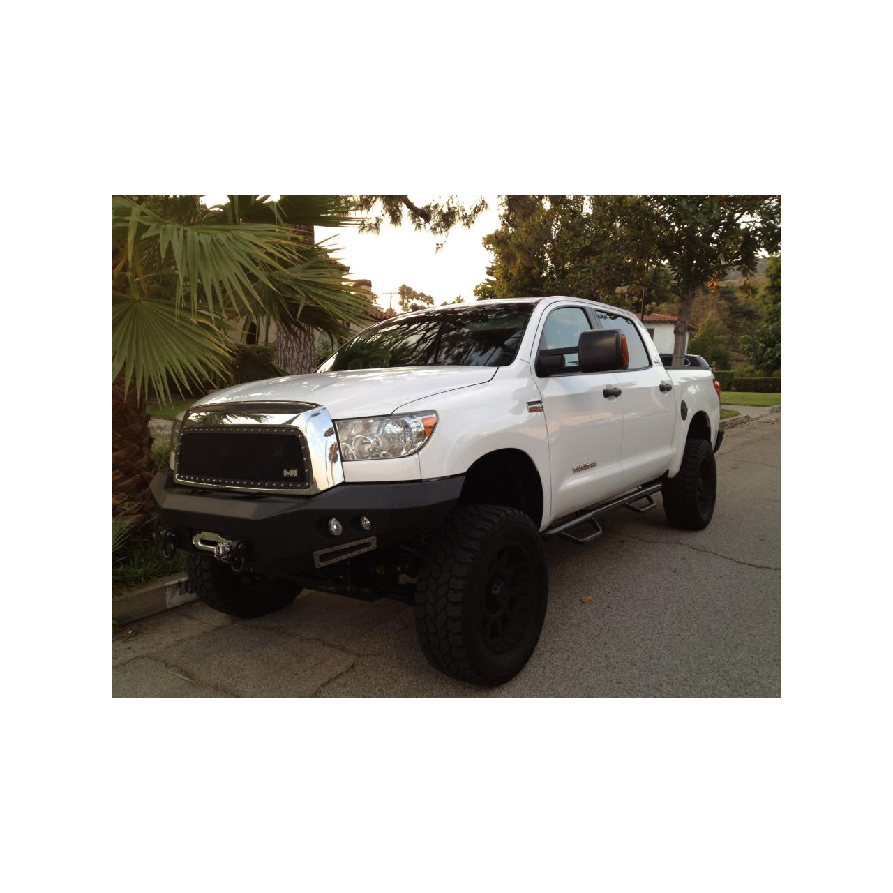 Zderzak przedni stalowy z płytą pod wyciągarkę SMITTYBILT Tundra 07-14