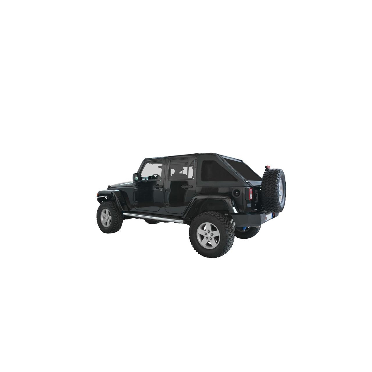 Pokrycie Dachu Fastback - Jeep Wrangler JK 4 Drzwi