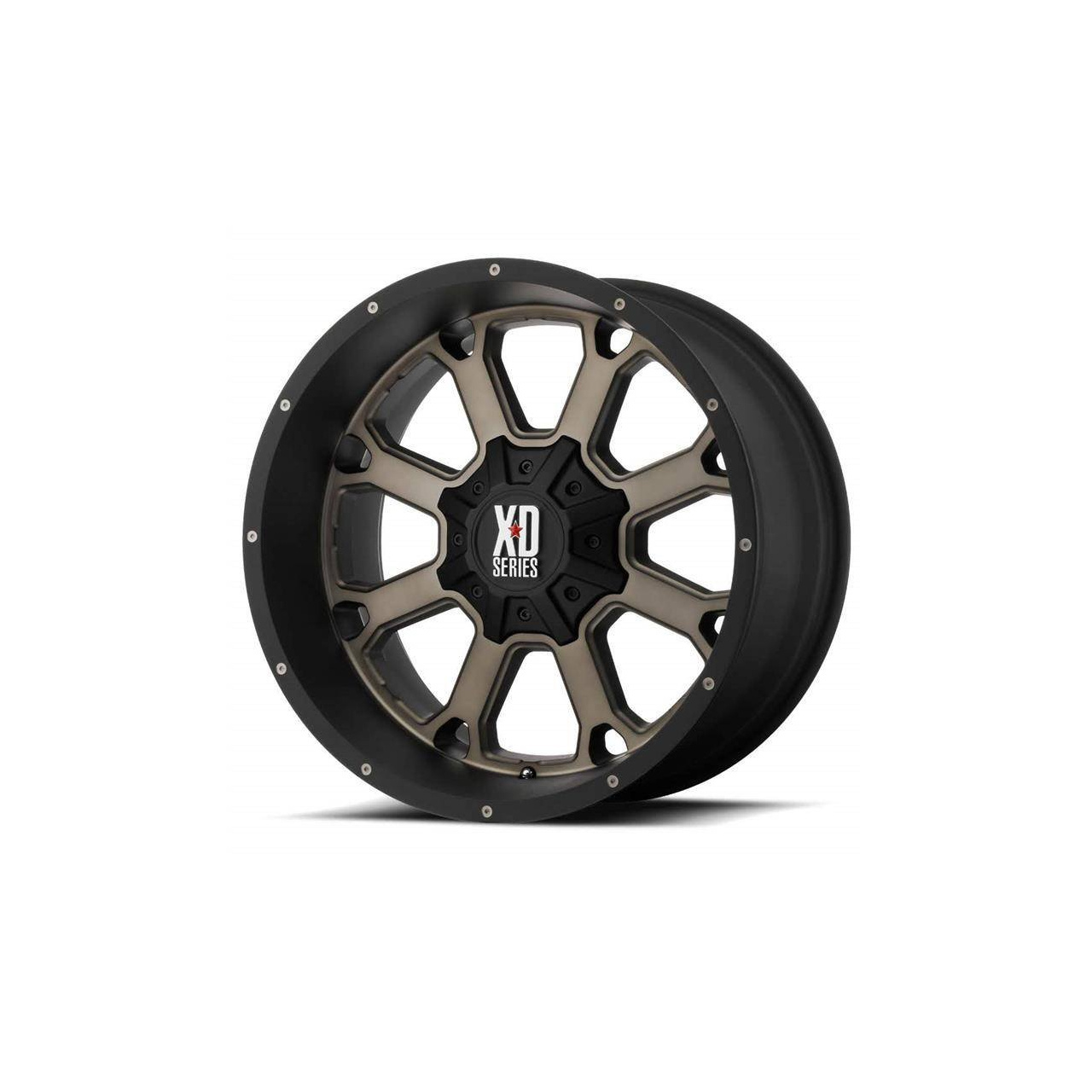 Felgi aluminiowe XD825 20x10 5x127 ET -24 Jeep Wrangler JK JL