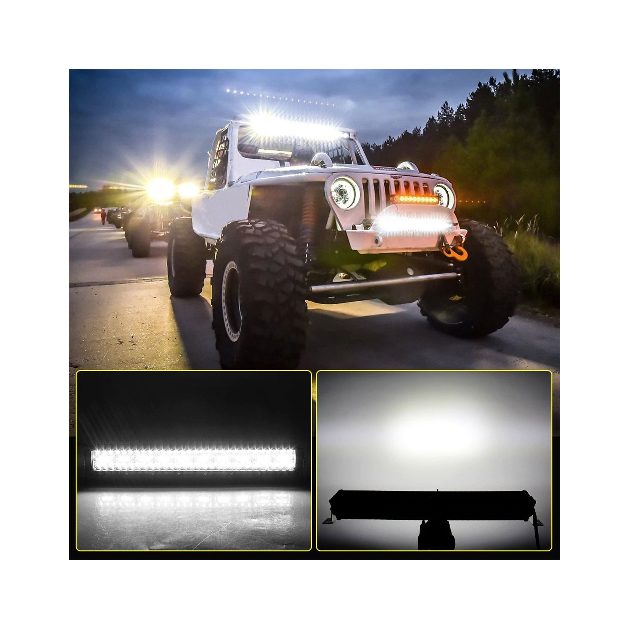 Nowość!!! 3-liniowa listwa LED 112cm - 780W