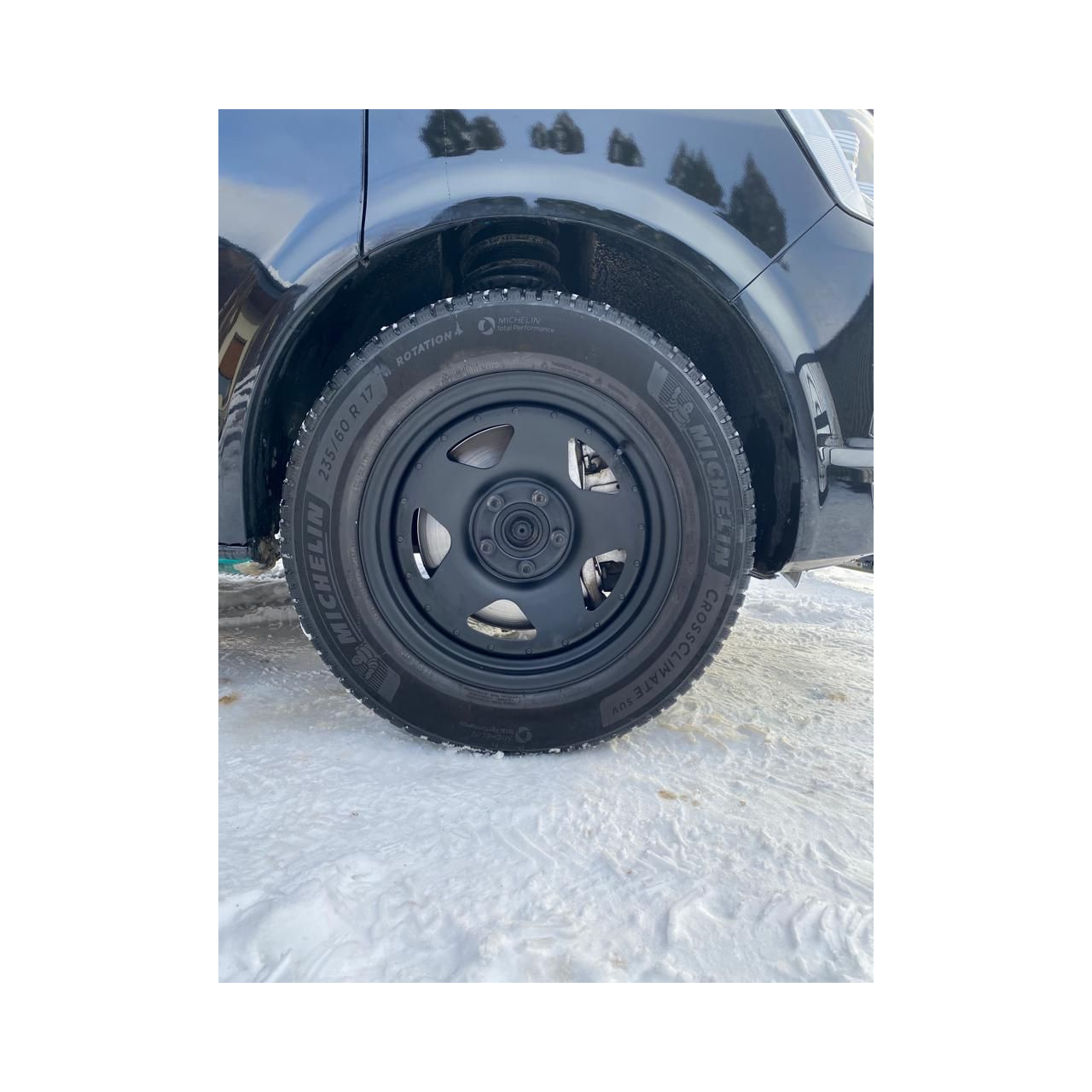 FELGI STAL CZARNY MAT 17X8 5X120 VOLKSWAGEN AMAROK T5 T6