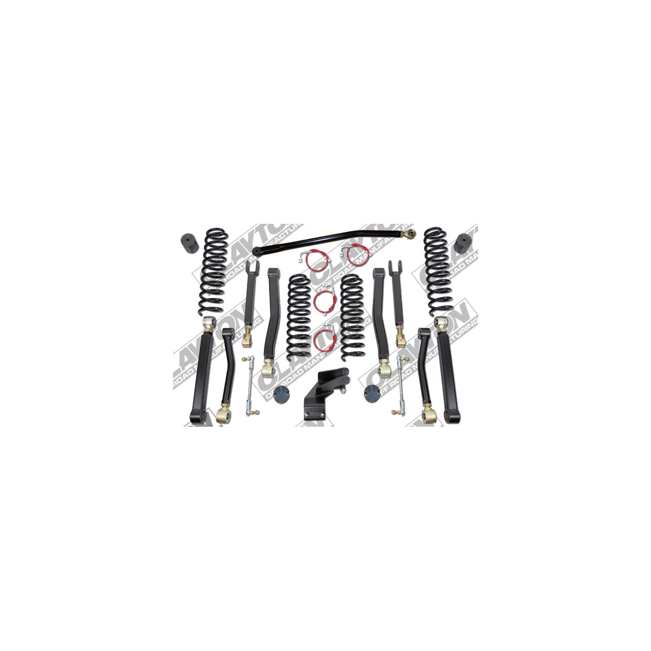 3,5 cala CLAYTON OFF ROAD - zawieszenie Jeep Wrangler JK 2 drzwi