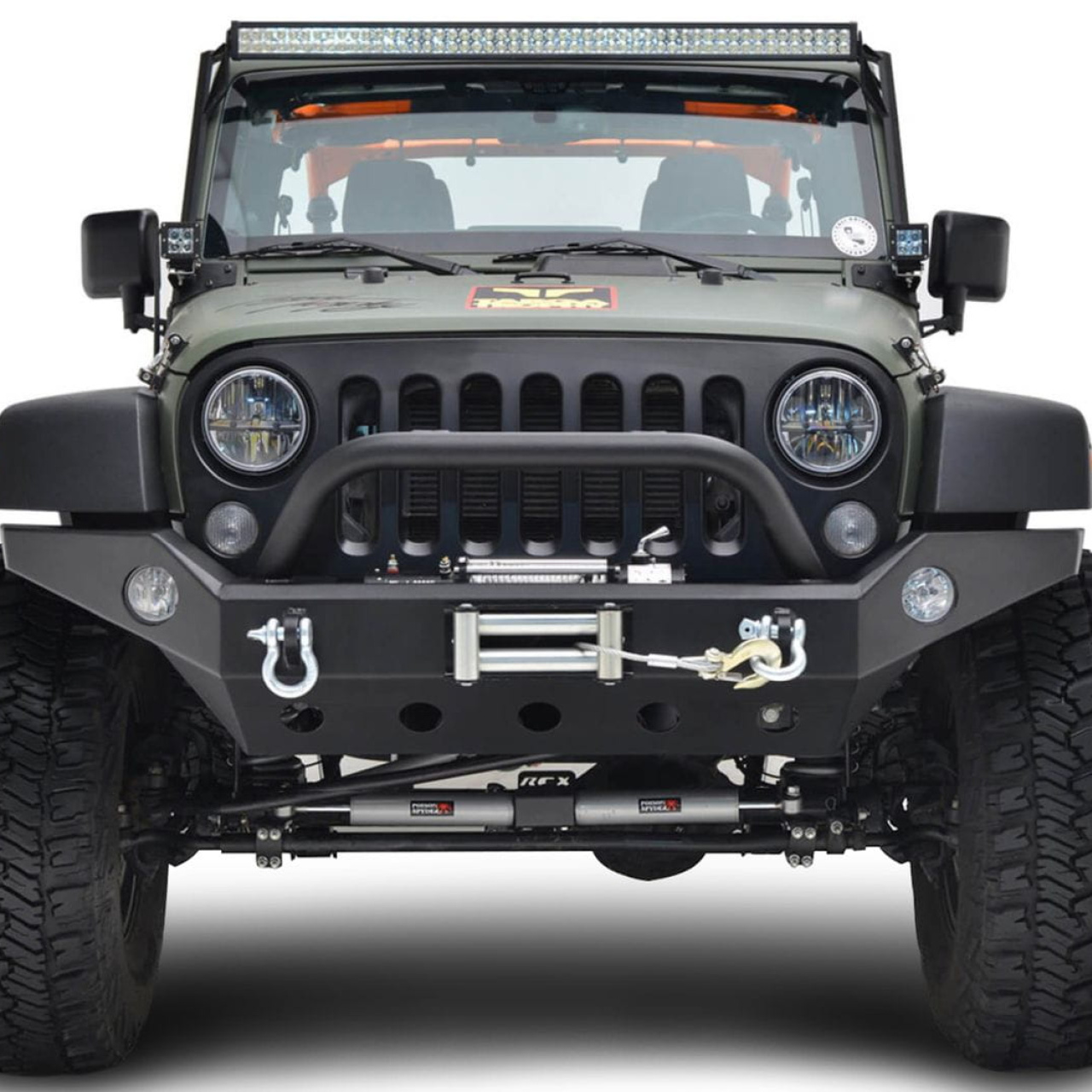 ZDERZAK PRZEDNI R8 ALASKA PARAMOUNT AUTOMOTIVEJEEP WRANGLER JL 2018-