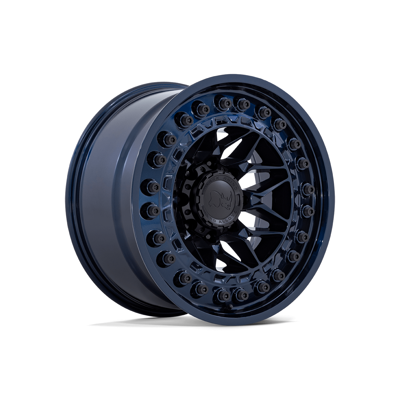 Felga aluminiowa 17" Black Rhino ALPHA 17x9 ET-12 6x139,7 Midnight Blue Matte Black RAM1500 Toyota FORD