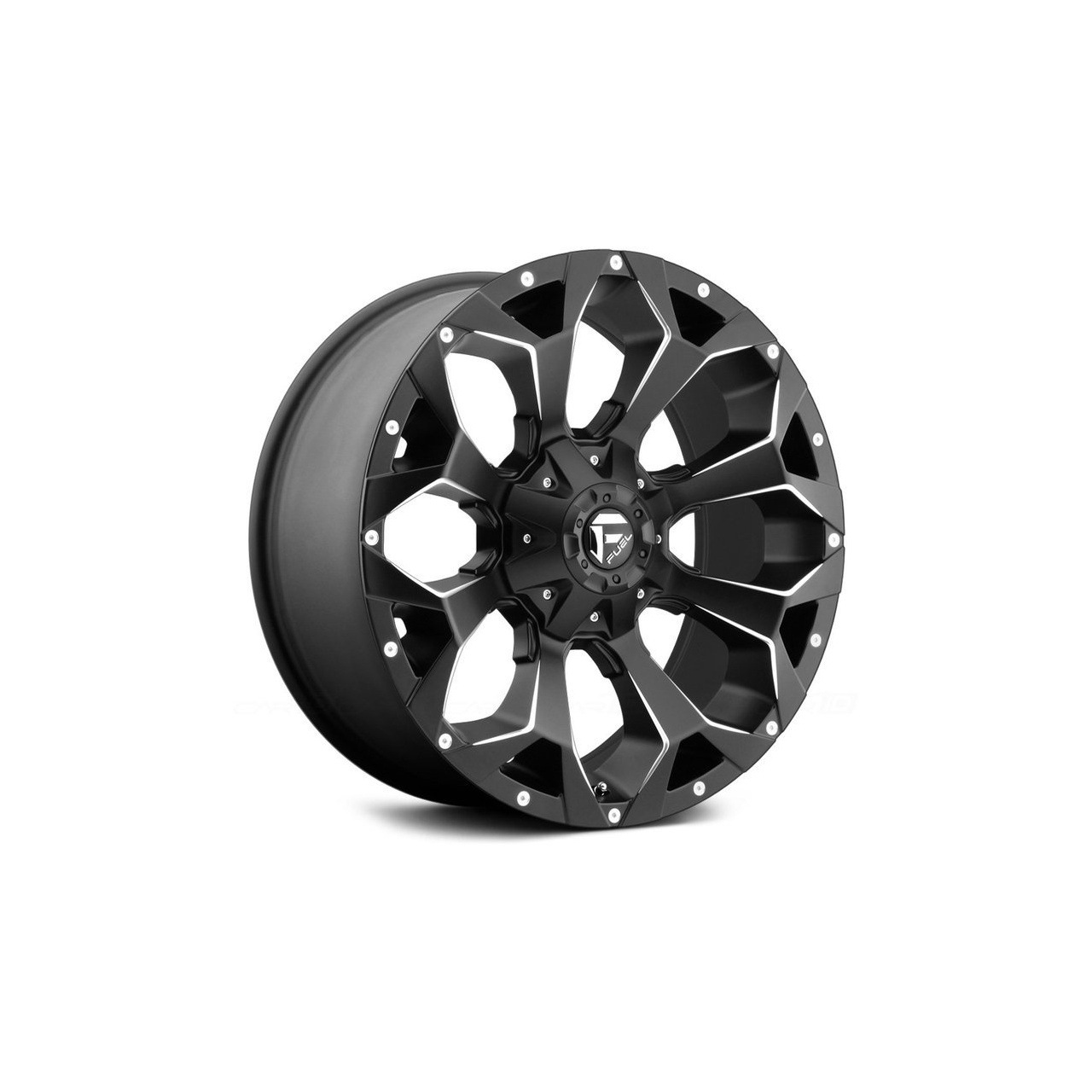 Felgi aluminiowe Fuel Assault 17x8,5 5x127 ET 25 Jeep Wrangler JK JL