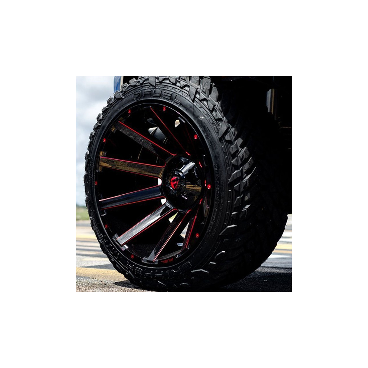 Felgi aluminiowe Fuel Contra 20x9 5X150 ET 20 TOYOTA