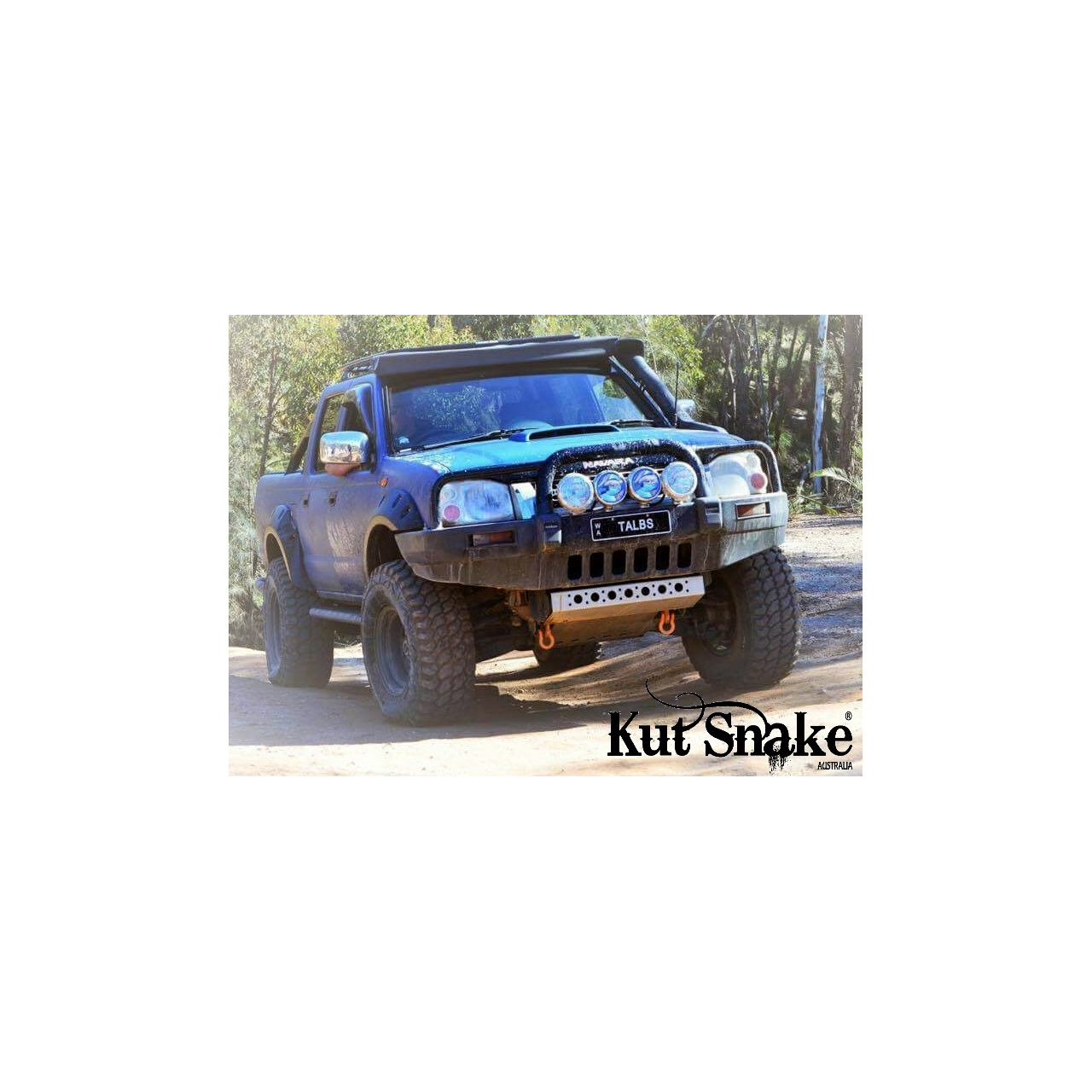 Poszerzenia błotników Kut Snake Nissan Navara D22 - szerokość 80mm