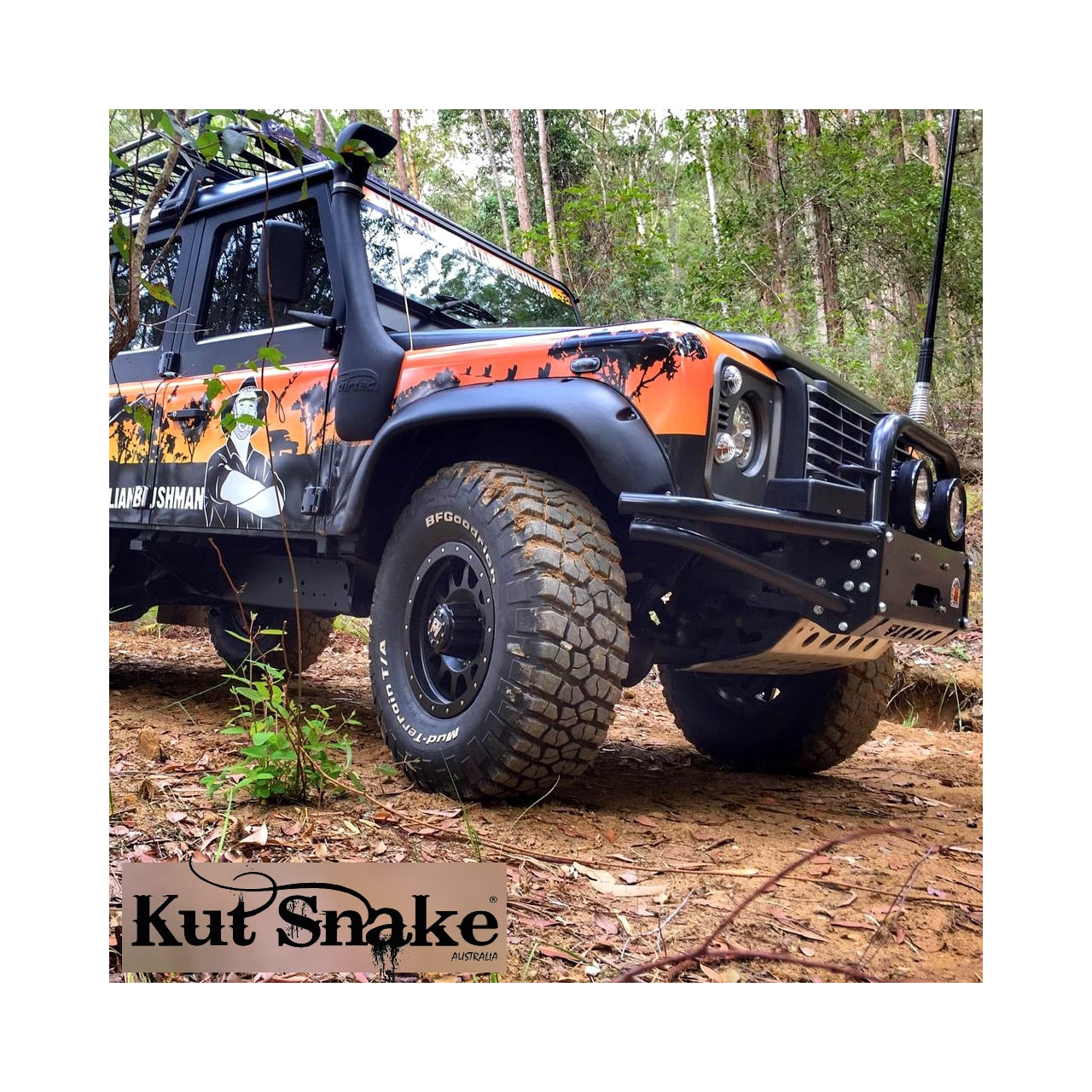 Poszerzenia błotników Land Rover Defender Monster szerokość - 95mm