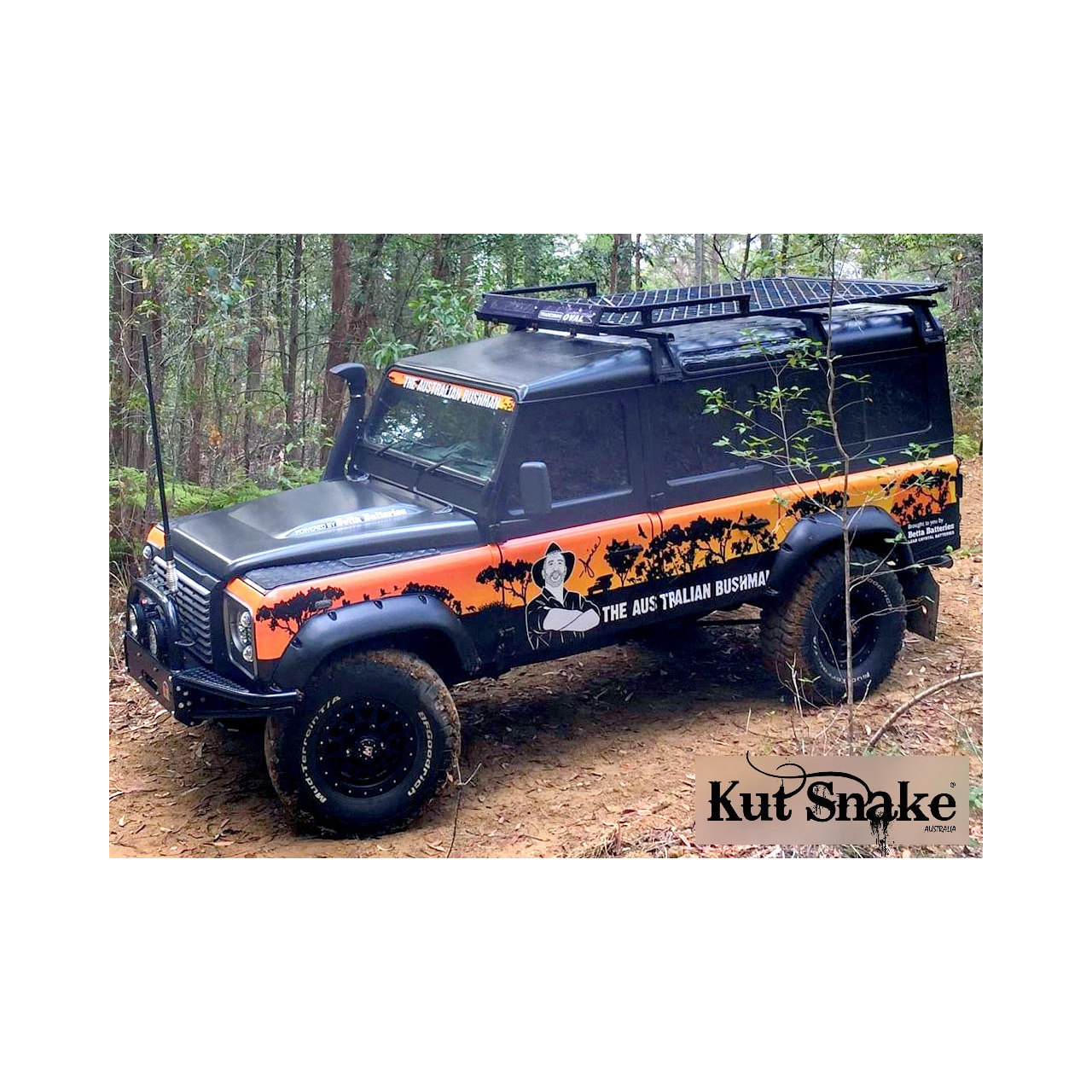 Poszerzenia błotników Land Rover Defender Monster szerokość - 95mm