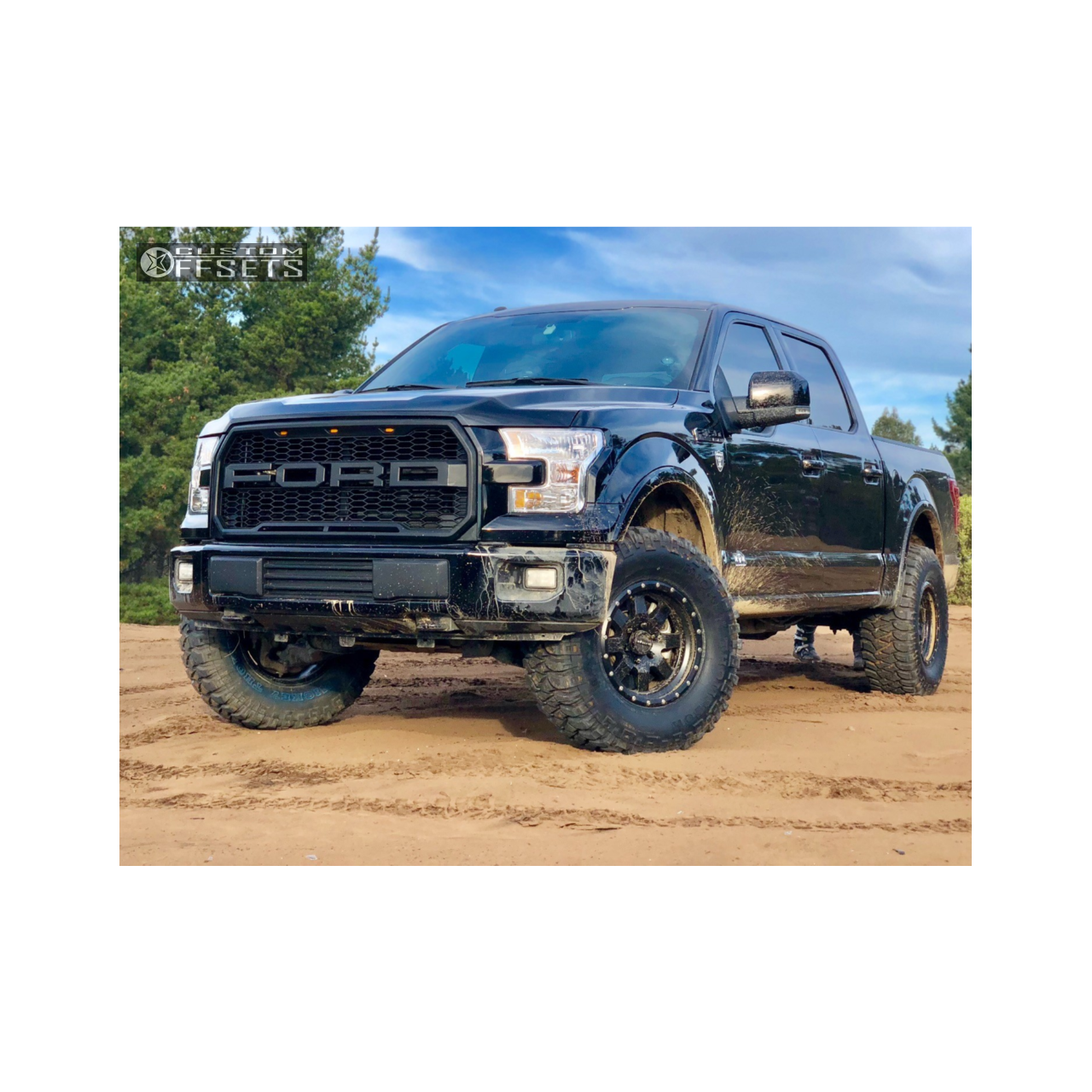 Felga aluminiowa 9x20'' 5x127 ET18 Raceline Defender -  JEEP WRANGLER