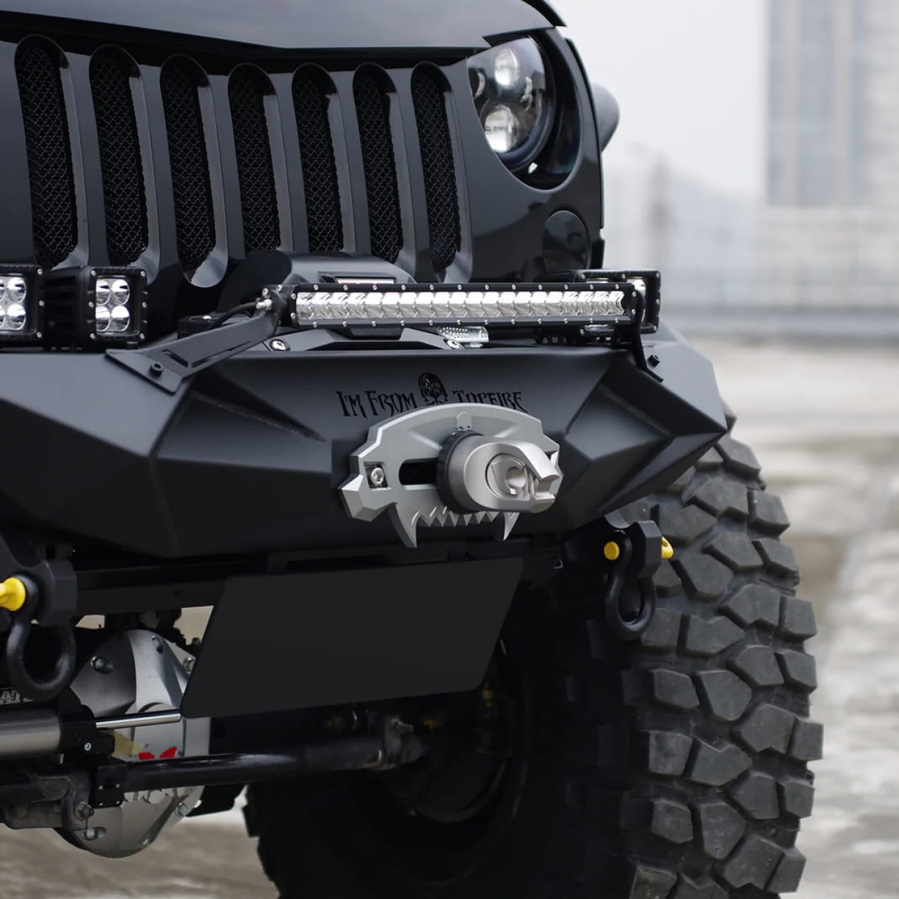 Felga aluminiowa Black Rhino Fury 9,5x20 6x139,7 ET-18 - Nissan, Toyota, Mitsubishi