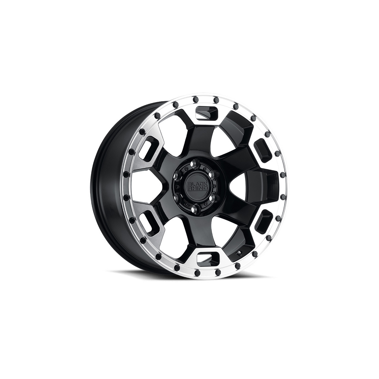 Felga aluminiowa Black Rhino Gauntlet Mirror 9x18 6x139,7 ET12 - Toyota, Nissan, Mitsubishi