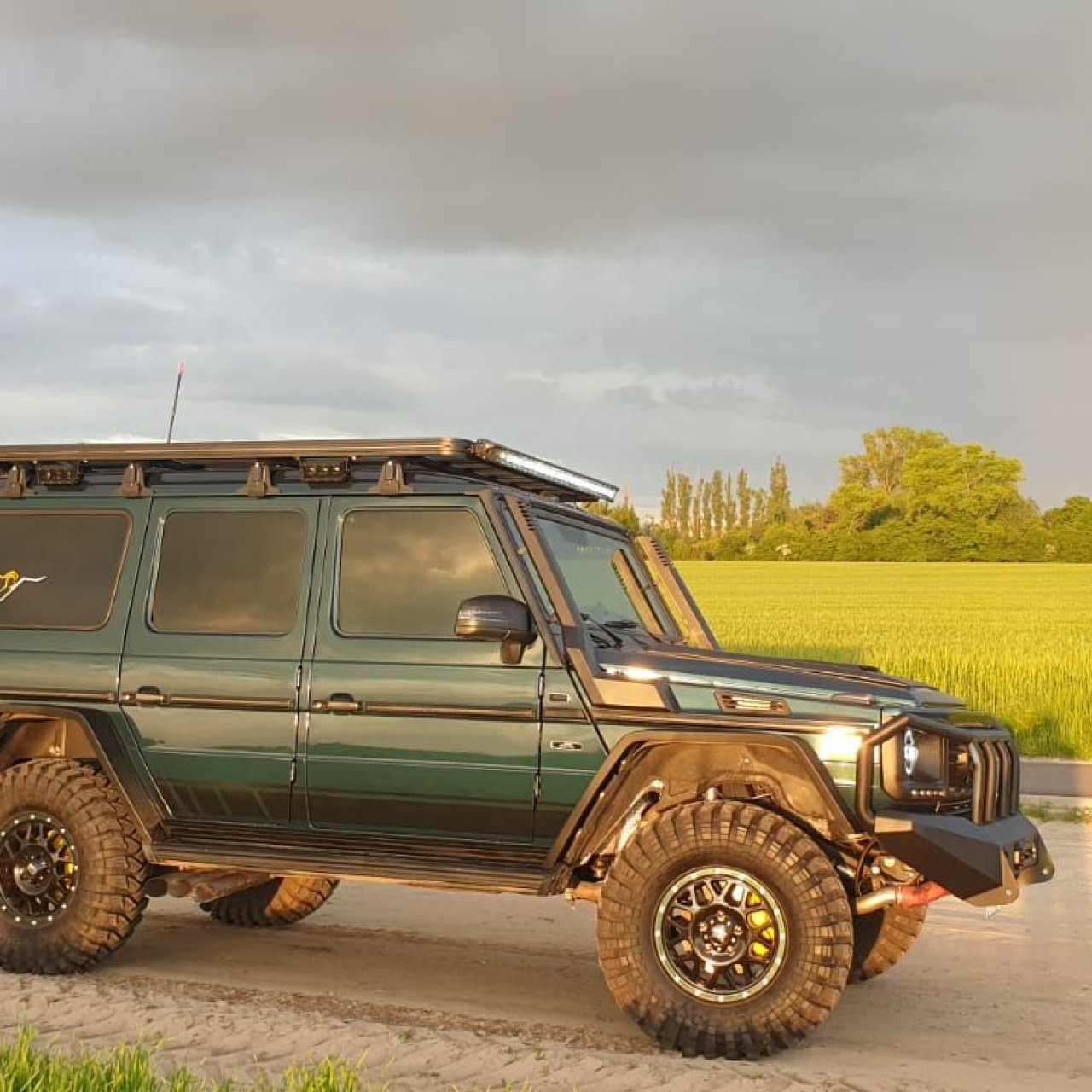 PODWÓJNY SNORKEL MERCEDES GELENDA G-CLASS W463 1990+