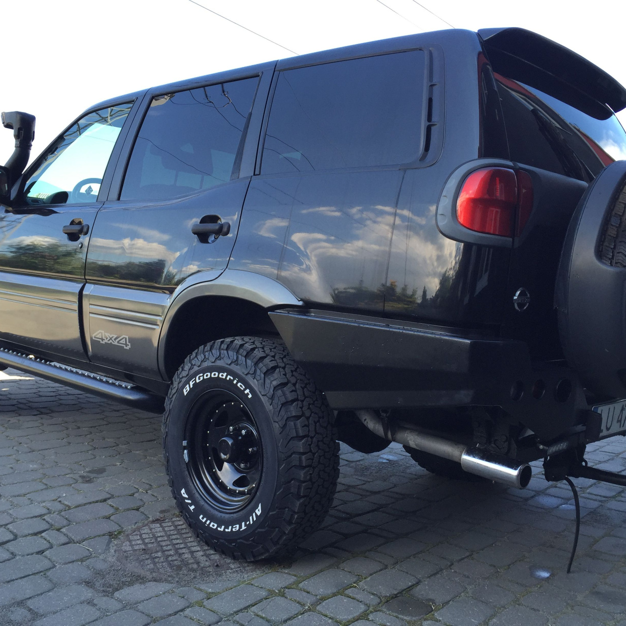 FELGI STALOWE CZARNY MAT 16X8 6X139,7 PATROL