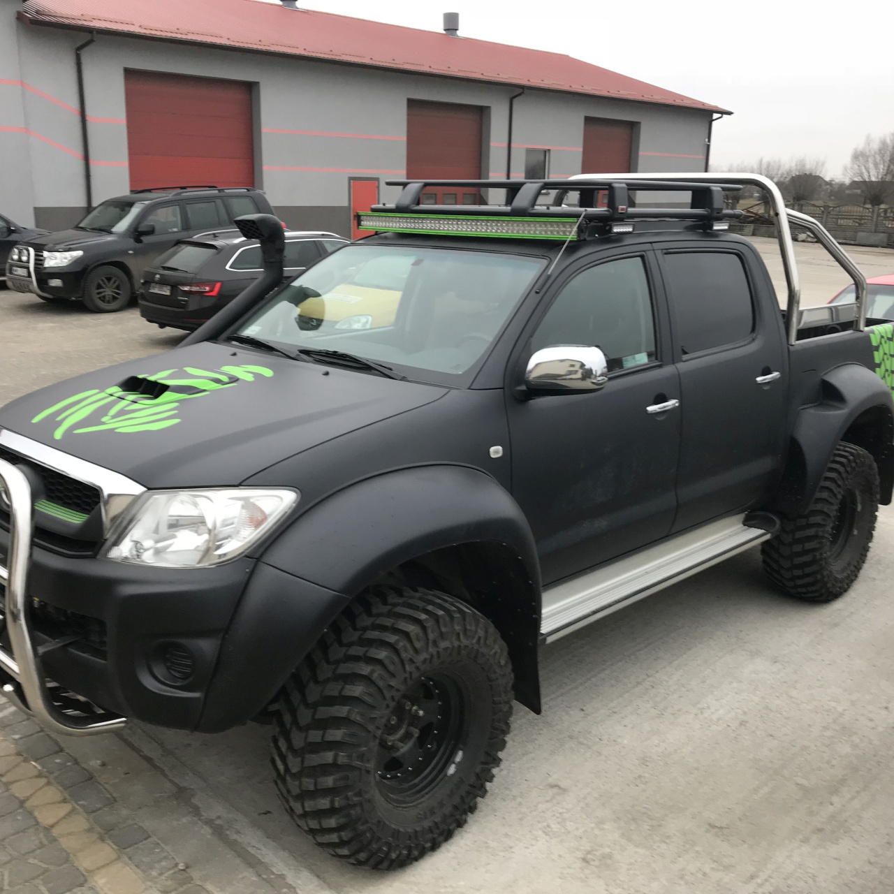 FELGI STALOWE CZARNY MAT 17X8 6X139,7 ET-20 NISSAN TOYOTA