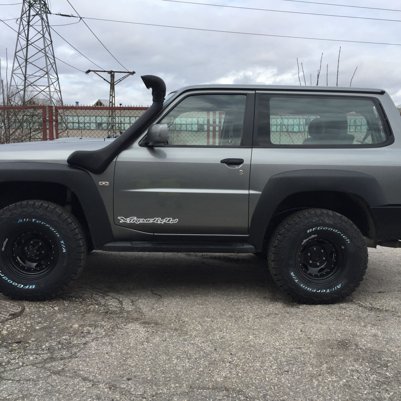 FELGI STALOWE CZARNY MAT 16X8 6X139,7 PATROL