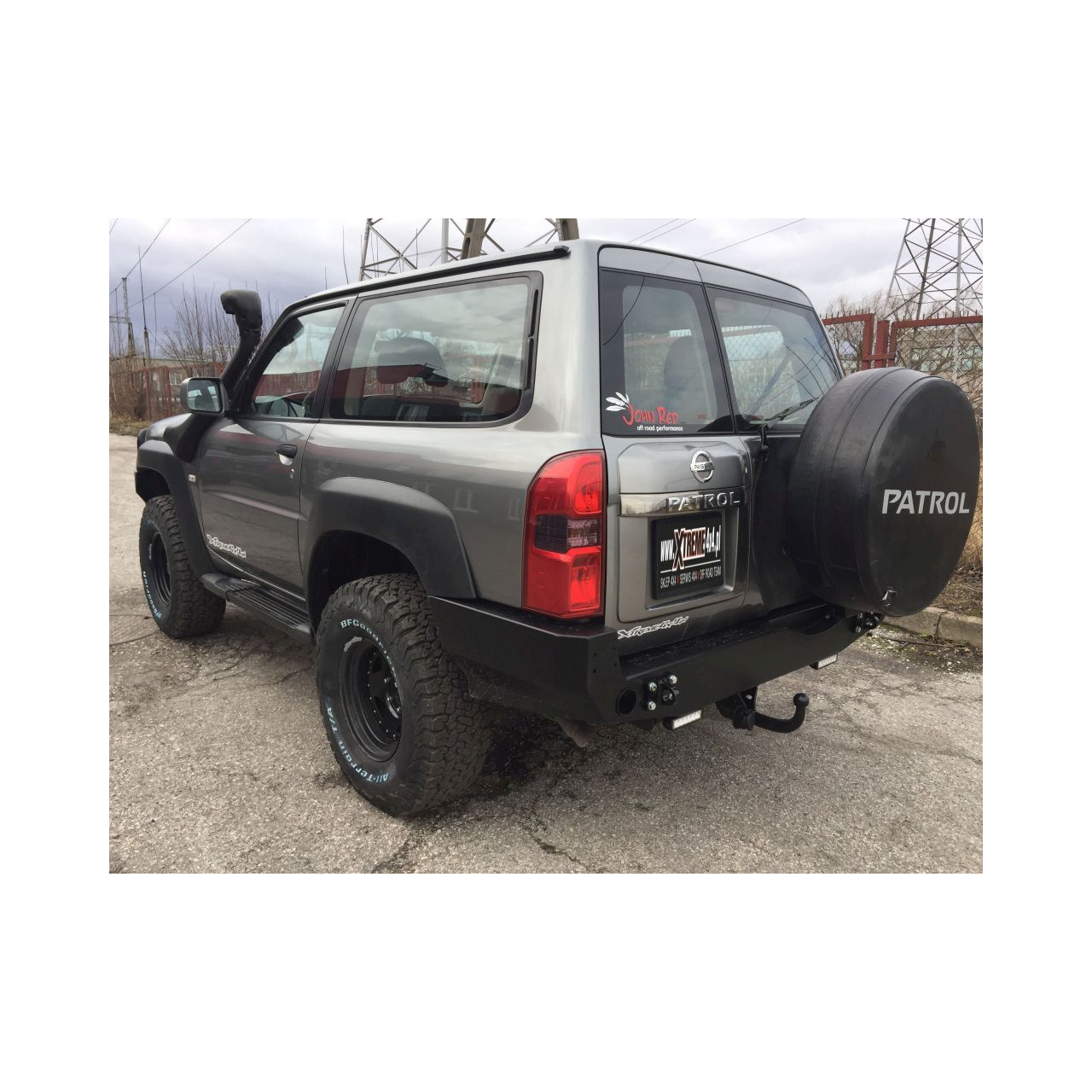 FELGI STALOWE CZARNY MAT 15X8 6X139,7 ET-28 PATROL