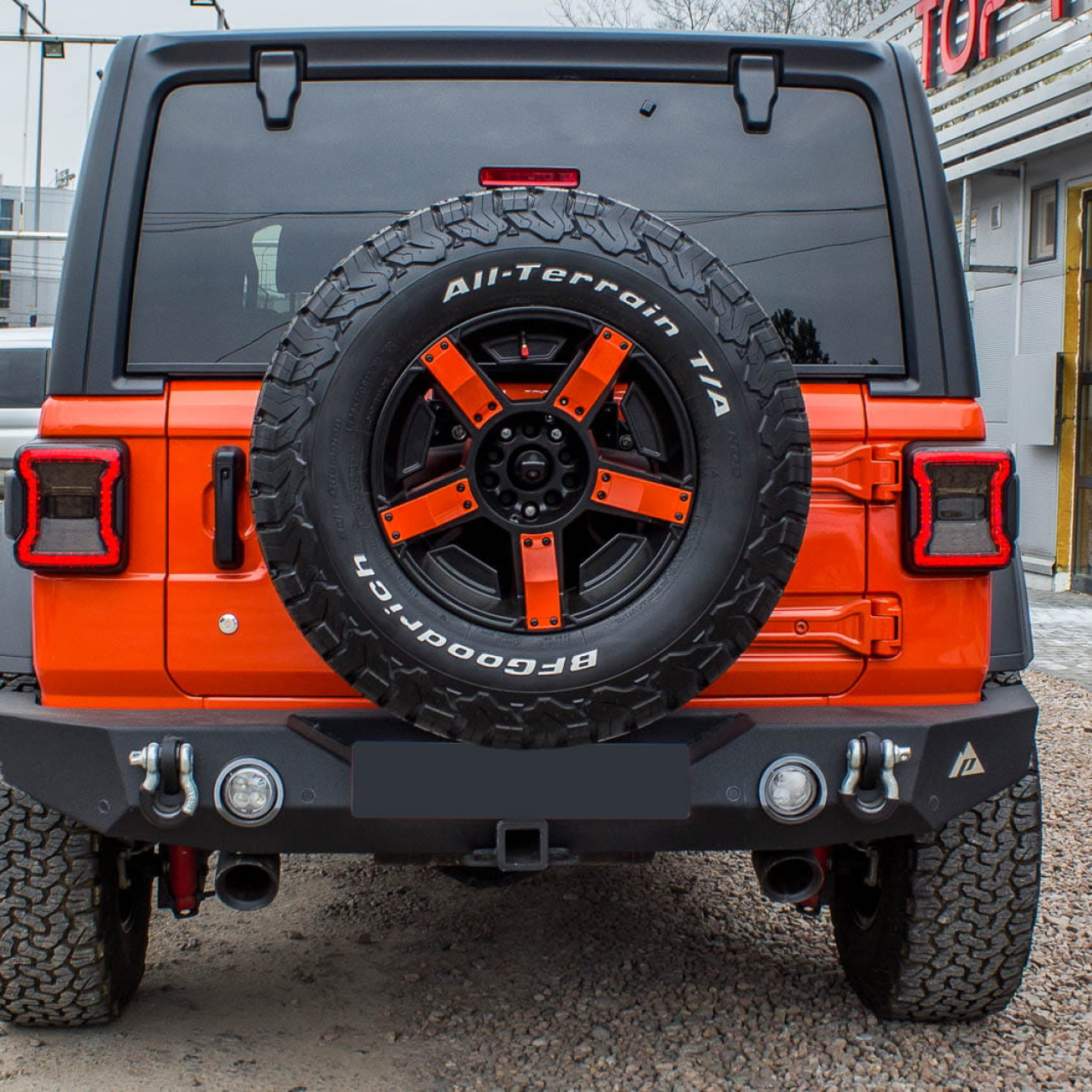  Zderzak tylny Paramount Automotive Jeep Wrangler JL 2018+