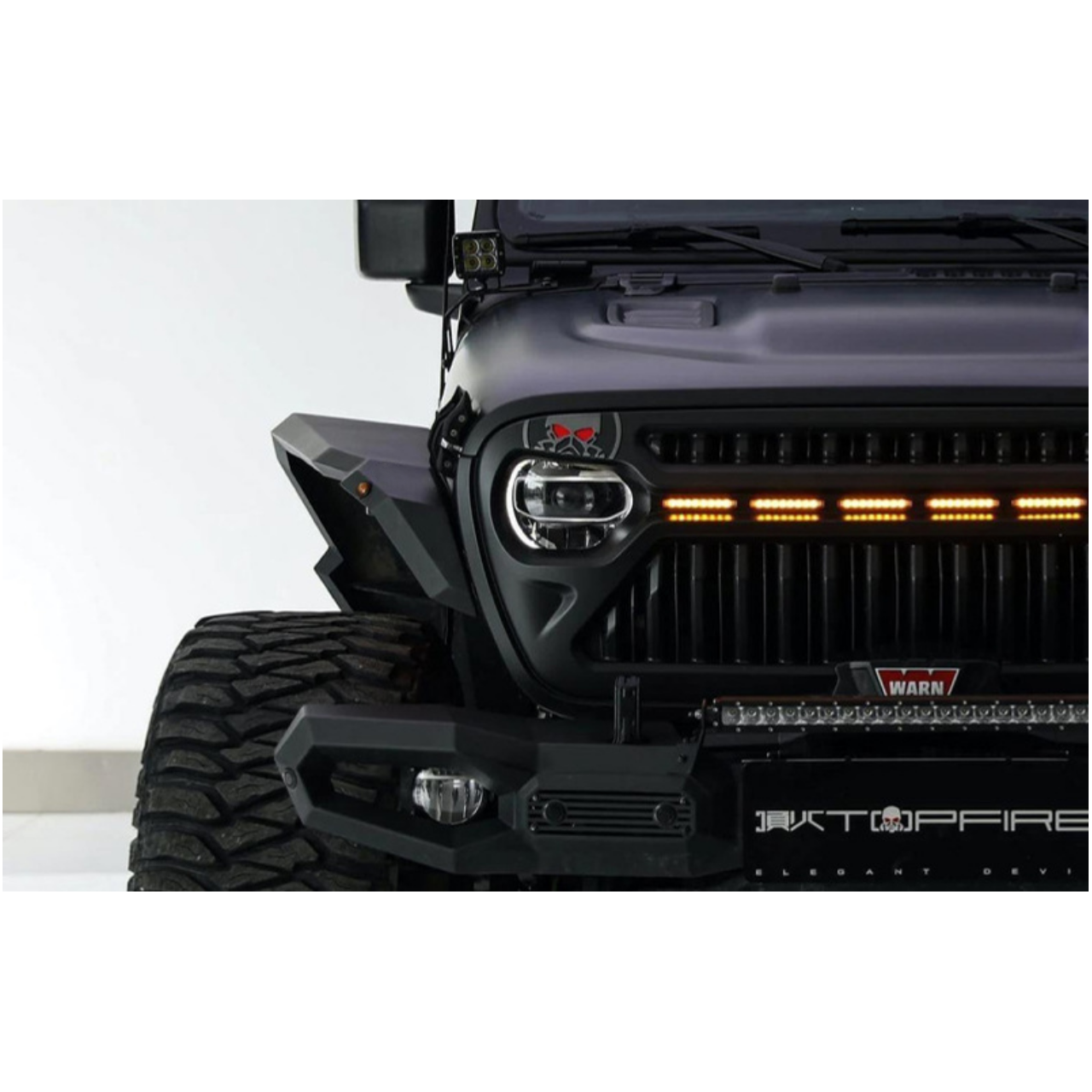 ALUMINIOWE POSZERZENIA BŁOTNIKÓW WRANGLER TYPU FLAT JK 07-18