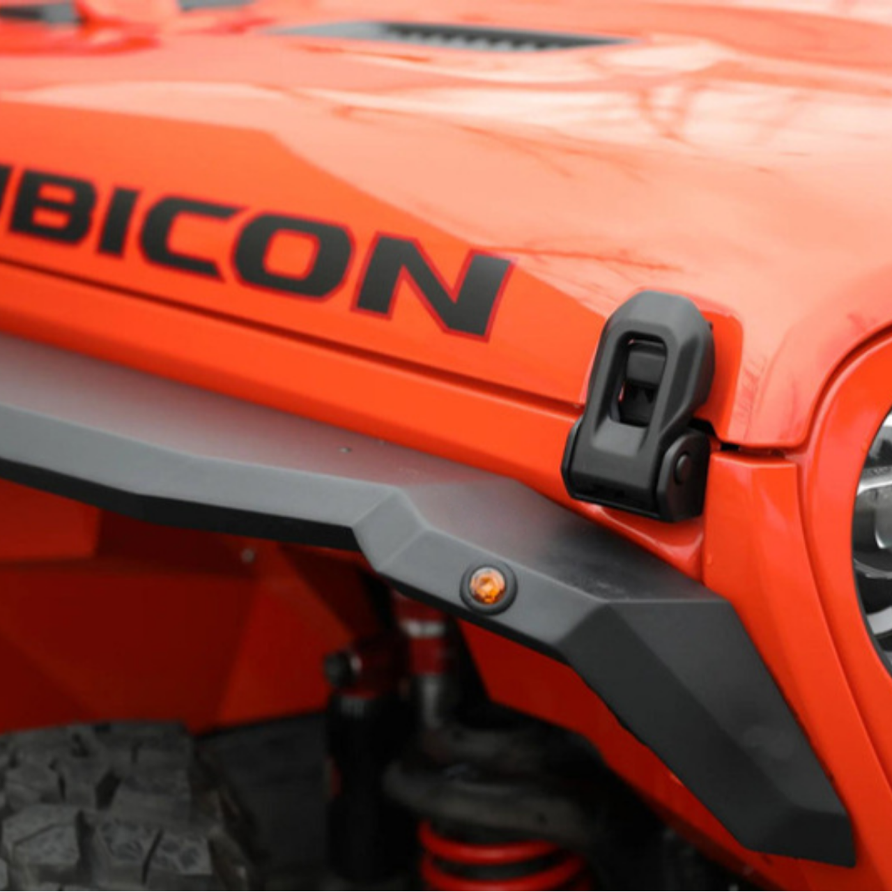 ALUMINIOWE POSZERZENIA BŁOTNIKÓW WRANGLER TYPU FLAT JK 07-18