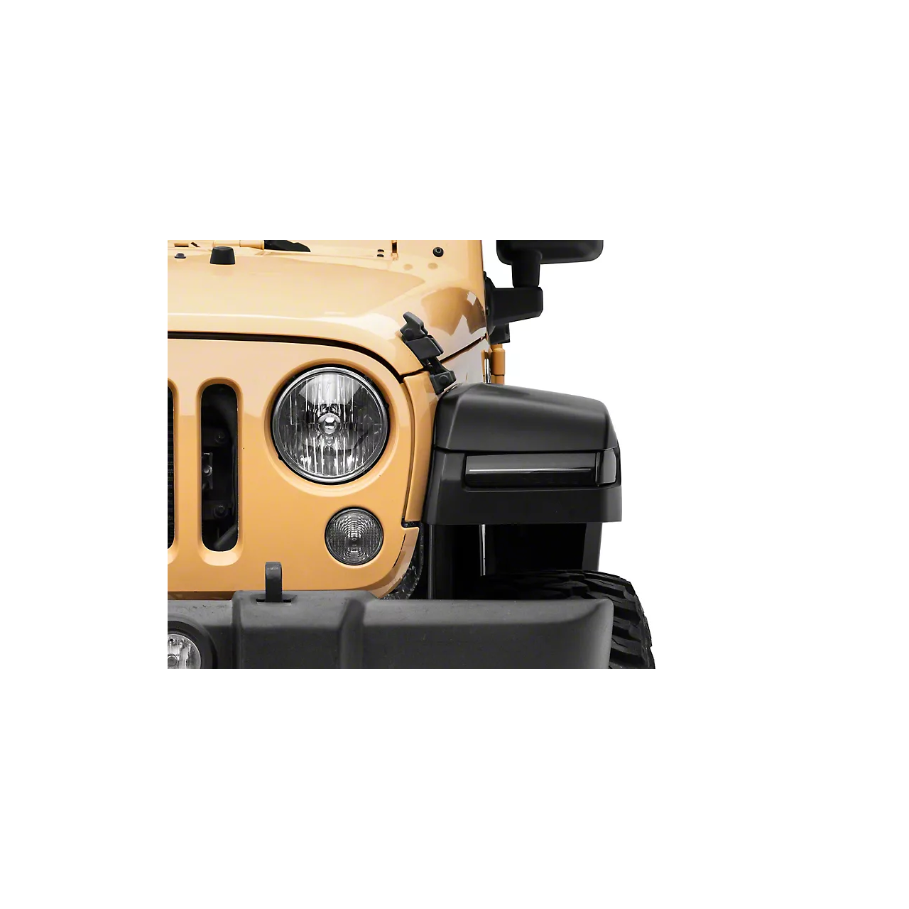 Poszerzenia Błotników z Sekwencyjnymi Kierunkowskazami - JL Style (WRANGLER 07-18 JK)