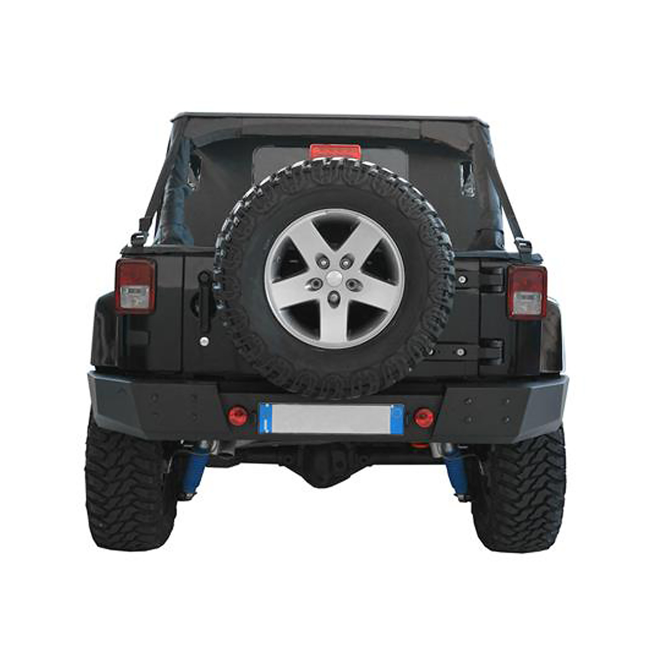 Dach Miękki Bezstelażowy typu Cargo ze ścianką - Jeep Wrangler JK 4 Drzwi