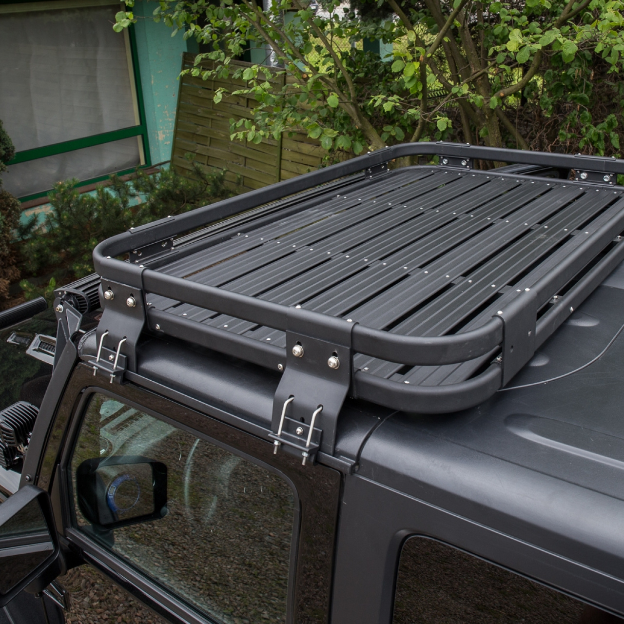 JEEP WRANGLER JK 2D ALUMINIOWY WYPRAWOWY BAGAŻNIK DACHOWY PARAMOUNT AUTOMOTIVE