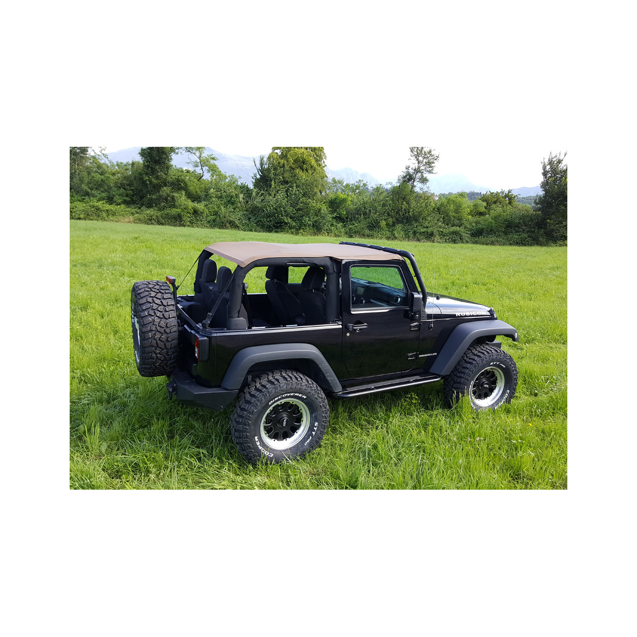 Dach miękki Soft Top BEZSTELAŻOWY - Jeep Wrangler JK 2 drzwi