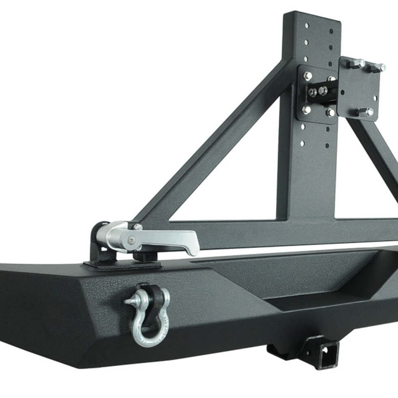 ZDERZAK TYLNY PARAMOUNT AUTOMOTIVE Z UCHWYTEM KOŁA ZAPASOWEGO JEEP WRANGLER JK 07-16