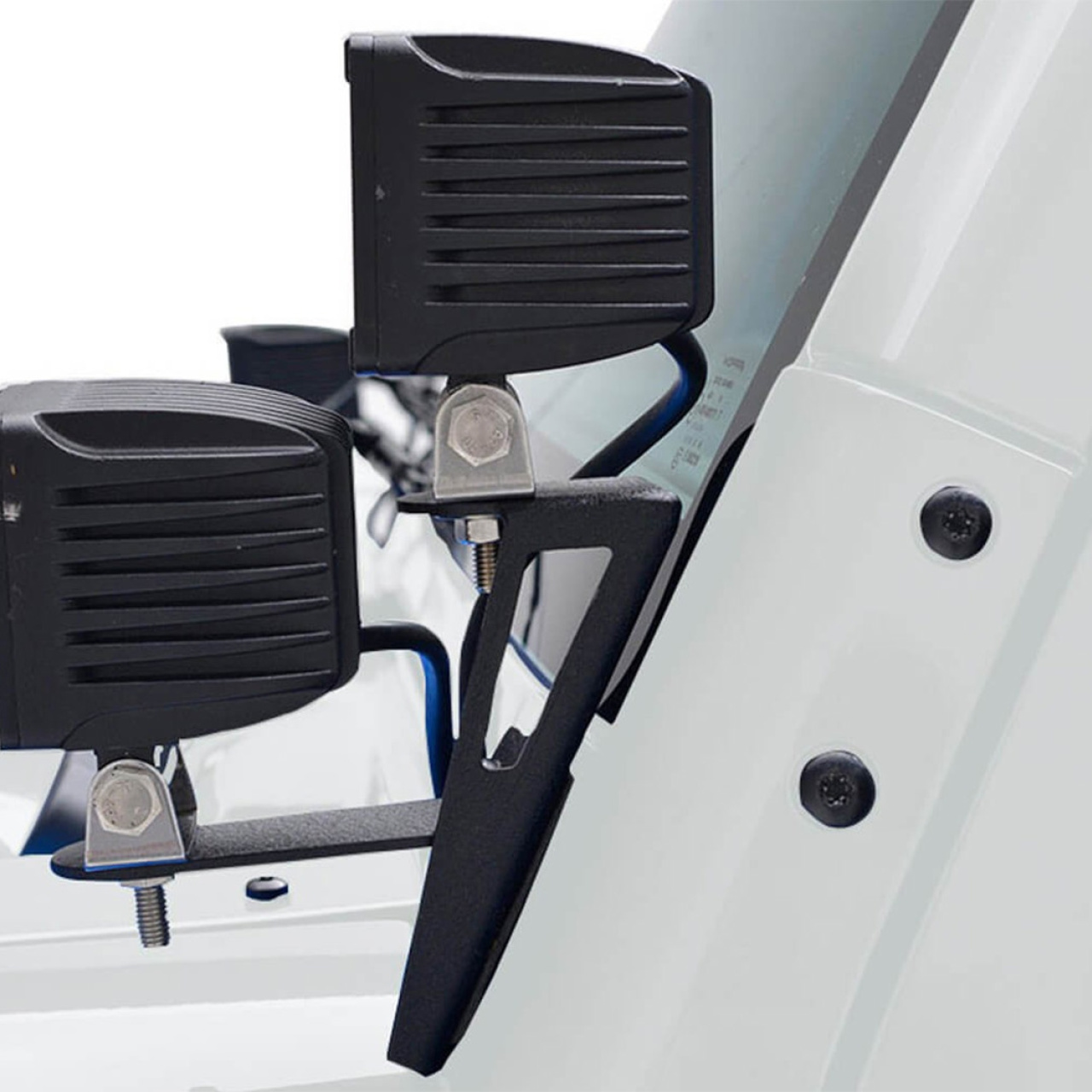 MOCOWANIE LAMP DODATKOWYCH SŁUPKA PRZEDNIEGO JEEP WRANGLER JK