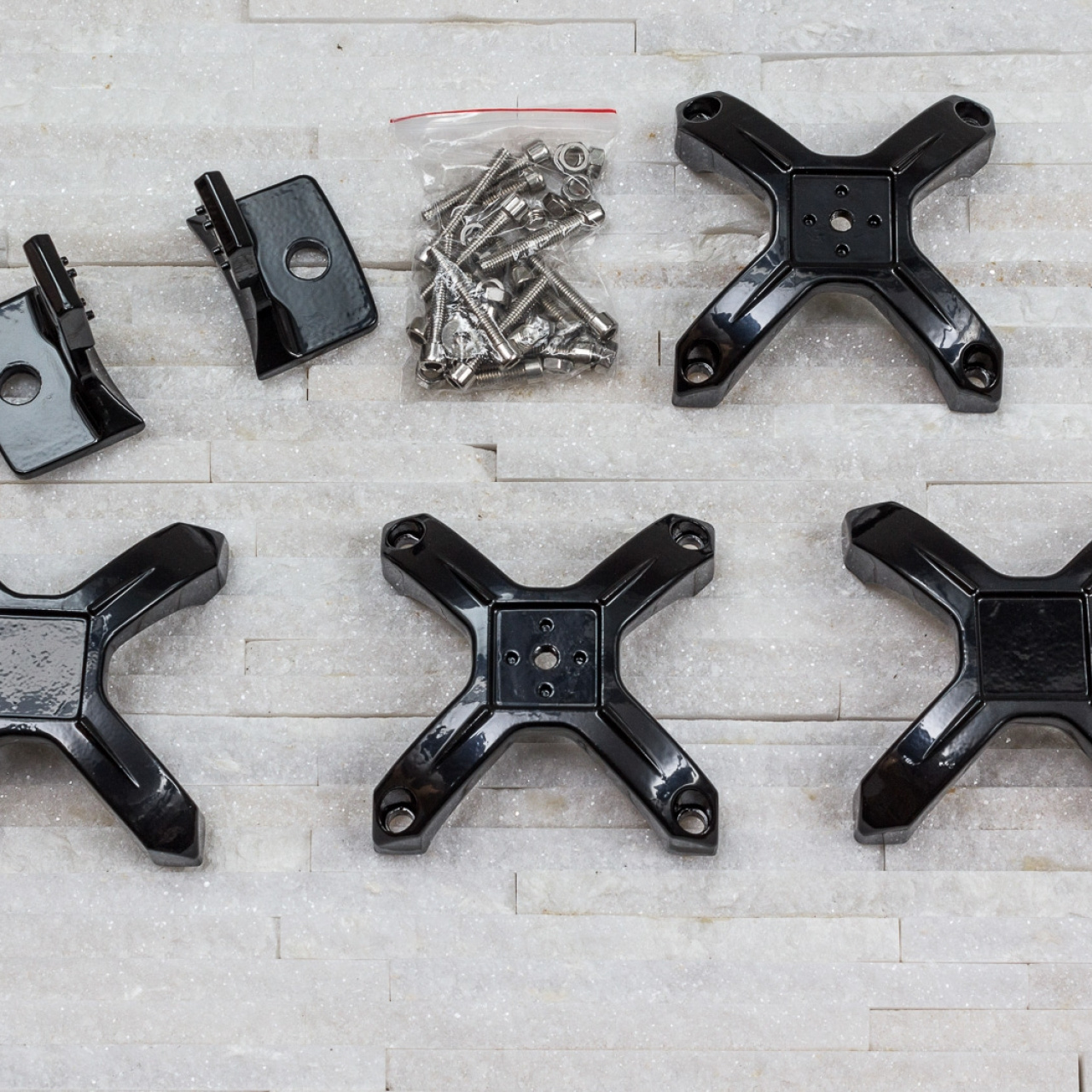  Mocowania świateł dodatkowych do orurowania o grubości od 2 do 3 cali - komplet 2 sztuk