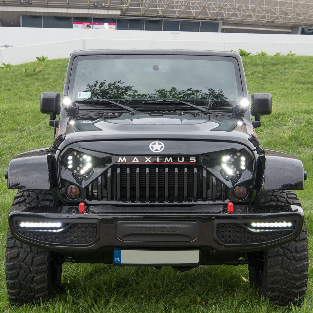 GRILL PRZEDNI GLADIATOR JEEP WRANGLER JK