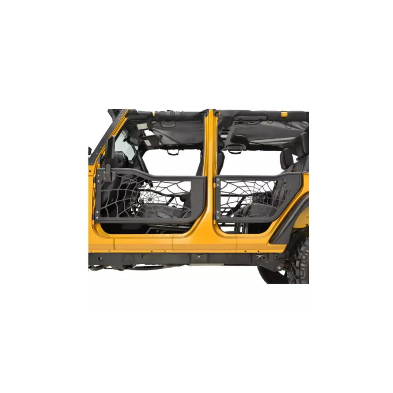  JEEP WRANGLER JL 2018+ 4D DRZWI POŁÓWKOWE KOWBOJKI Z LUSTERKAMI WRNGLER JL 2018+