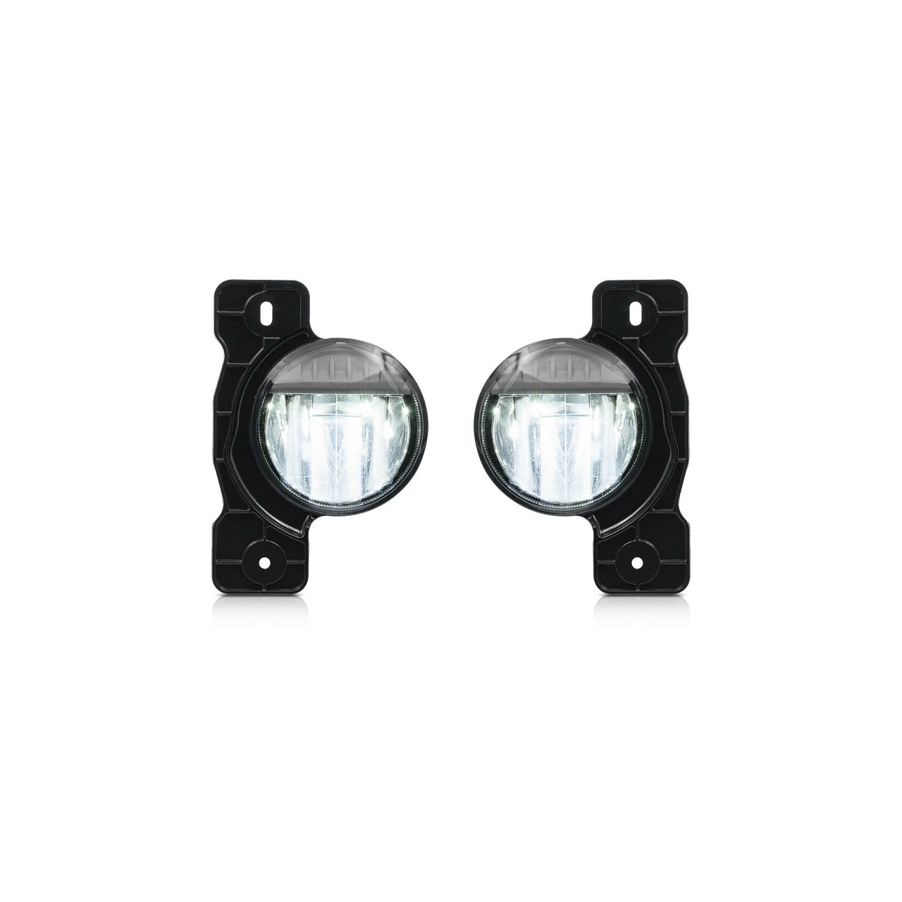 Lampy przednie przeciwmgielne 4" w zderzak 10-th Anniversary Wrangler JL 2018+ Gladiator 2020+