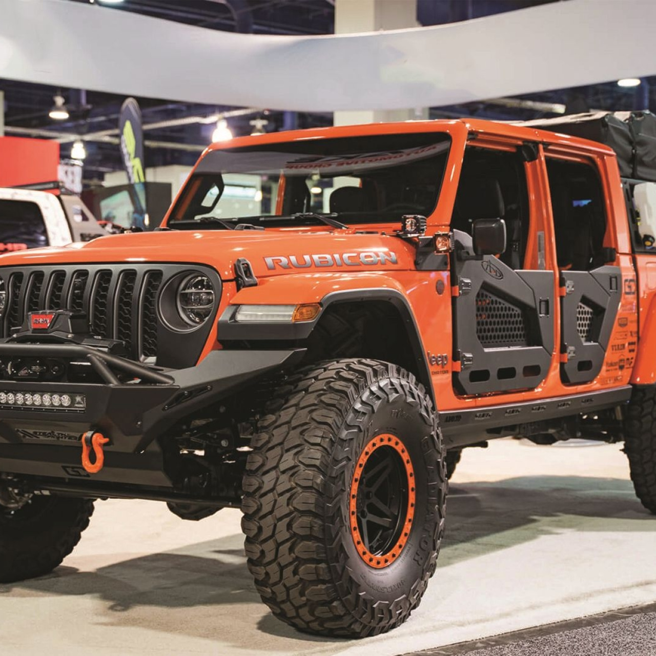  JEEP WRANGLER JL 2018+ 4D DRZWI POŁÓWKOWE KOWBOJKI Z LUSTERKAMI