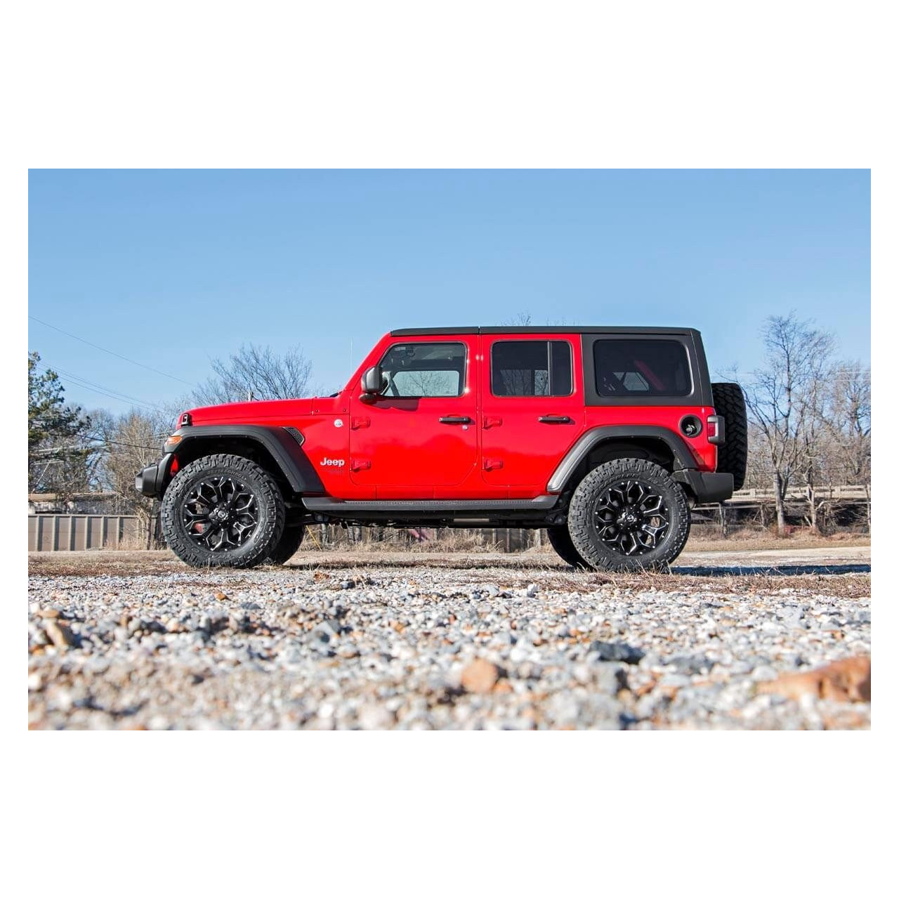 Lift Kit Zawieszenia 2.5 Rough Country Jeep Wrangler JL 4D