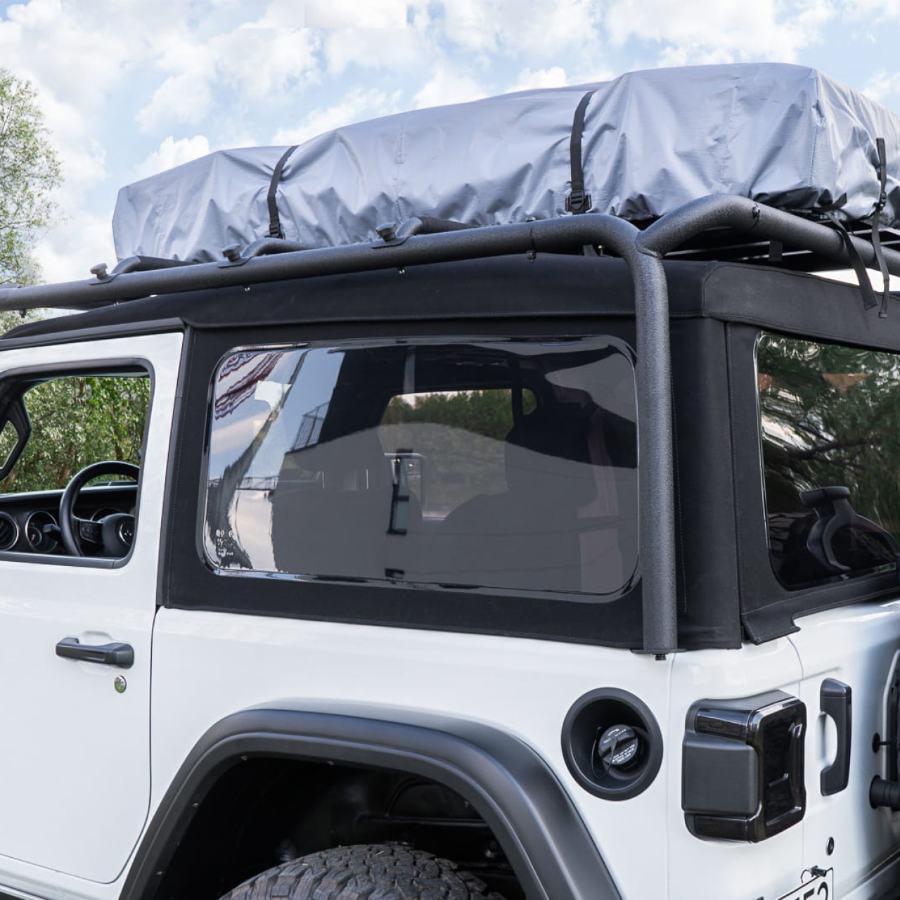  JEEP WRANGLER JL 2018+ BAGAŻNIK DACHOWY STELAŻ POD NAMIOT RAMA