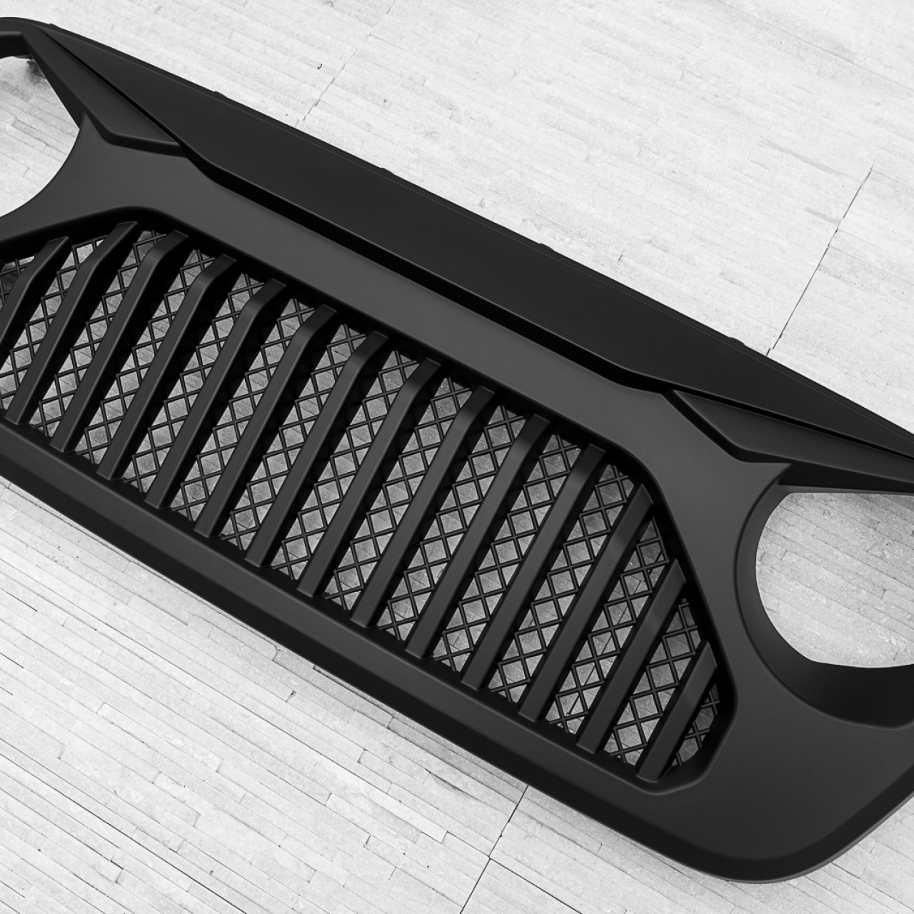 JEEP WRANGLER JL 2018+ ATRAPA CHŁODNICY GRILL CZARNY